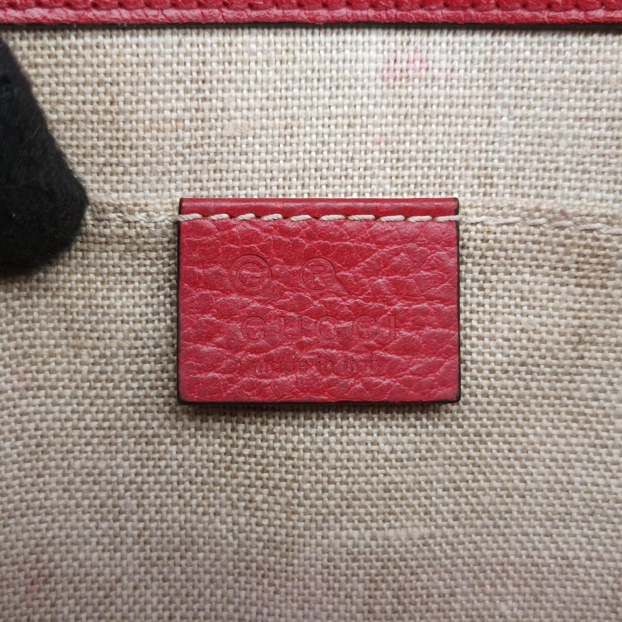 Interlocking G Red Leather 510304 C028568078インターロッキングG レッド レザー 510304 C028568078