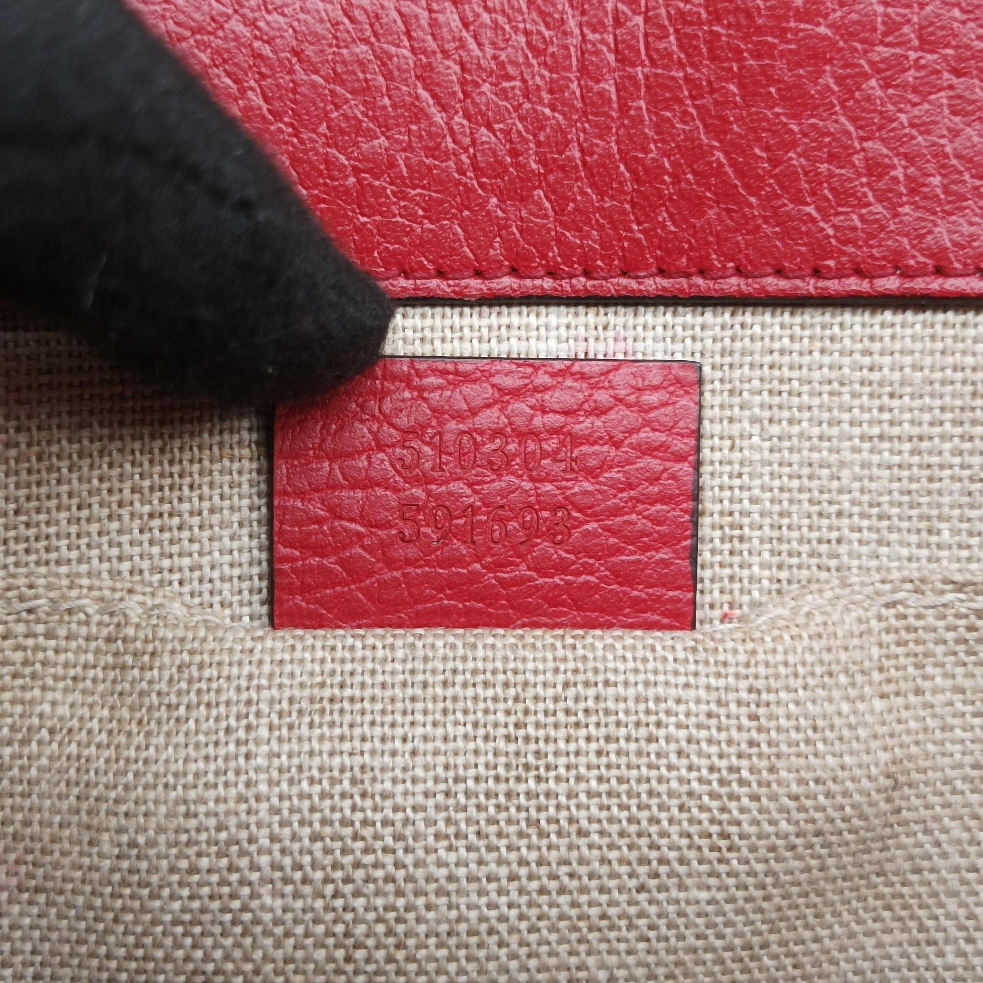 Interlocking G Red Leather 510304 C028568078インターロッキングG レッド レザー 510304 C028568078