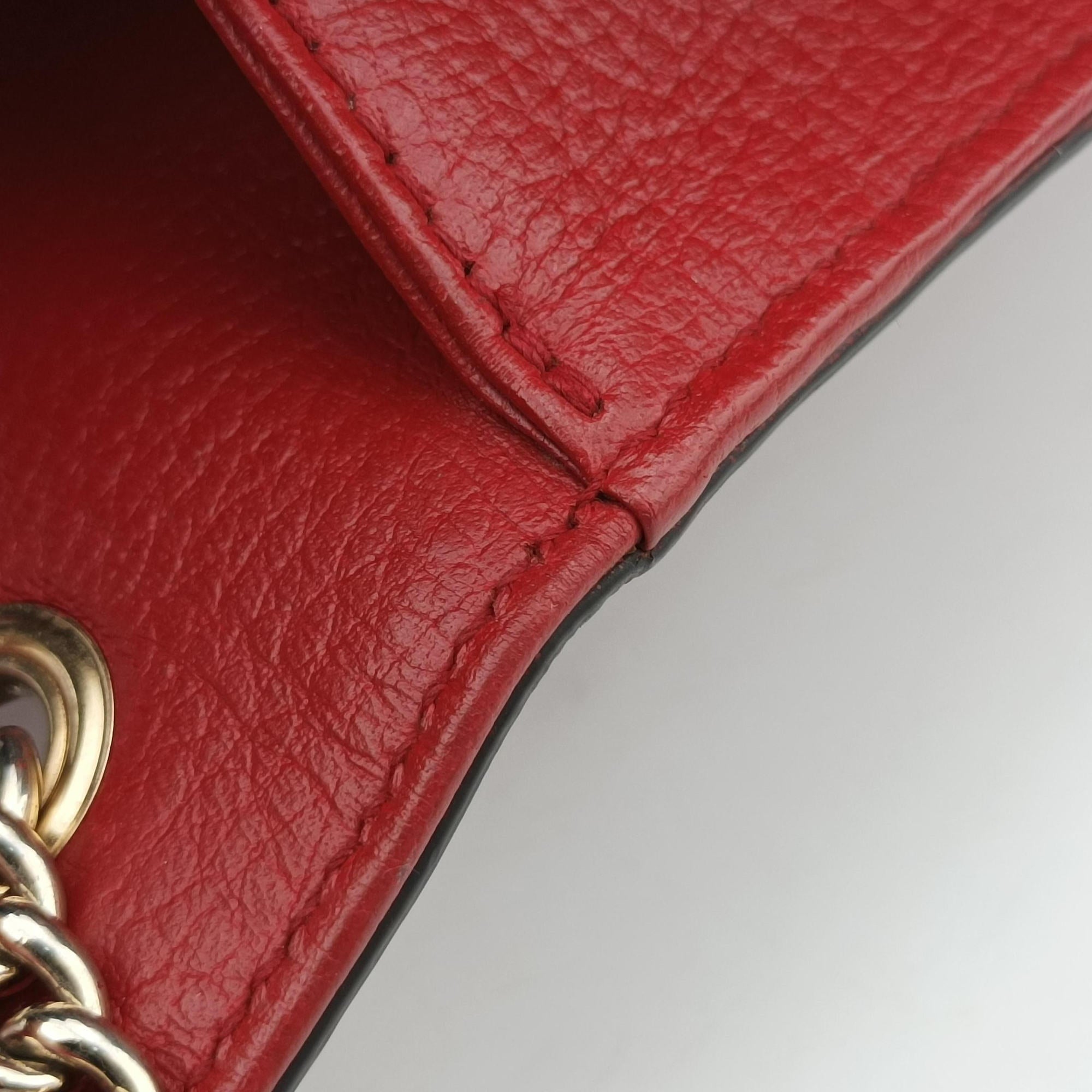 Interlocking G Red Leather 510304 C028568078インターロッキングG レッド レザー 510304 C028568078