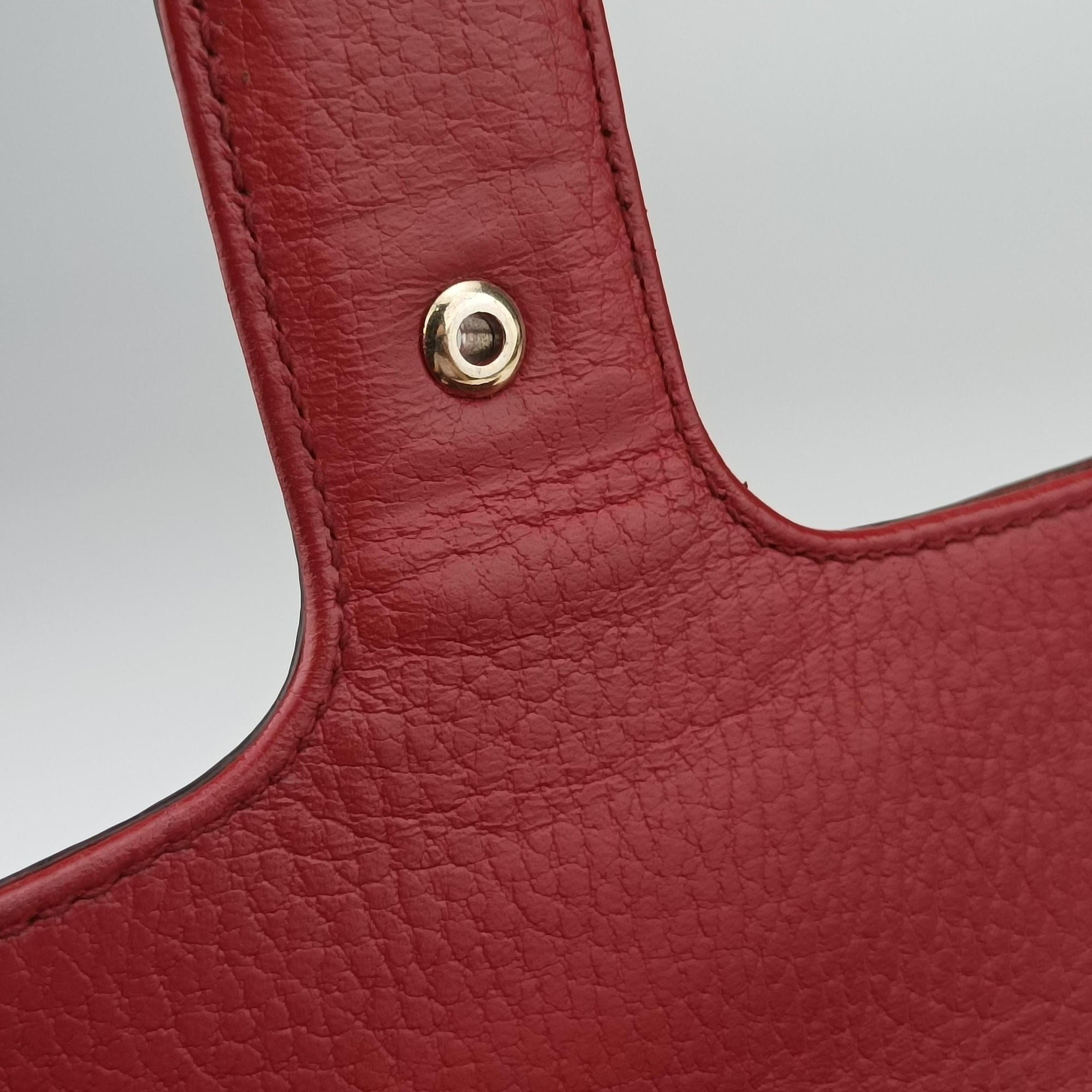 Interlocking G Red Leather 510304 C028568078インターロッキングG レッド レザー 510304 C028568078