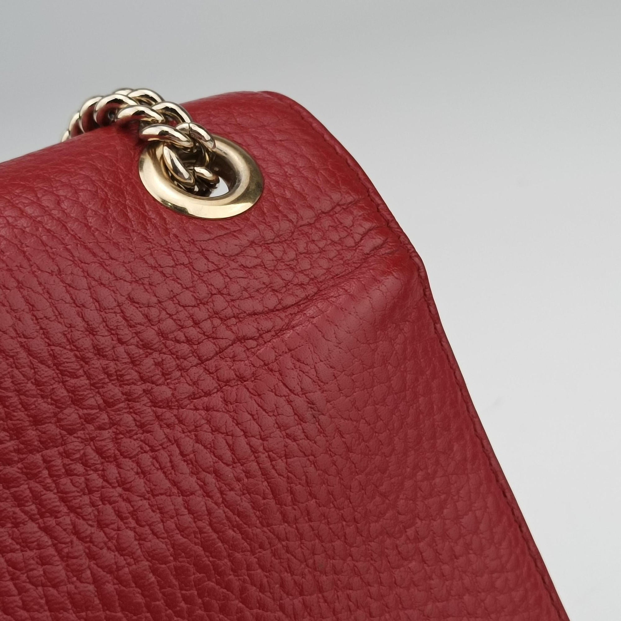 Interlocking G Red Leather 510304 C028568078インターロッキングG レッド レザー 510304 C028568078