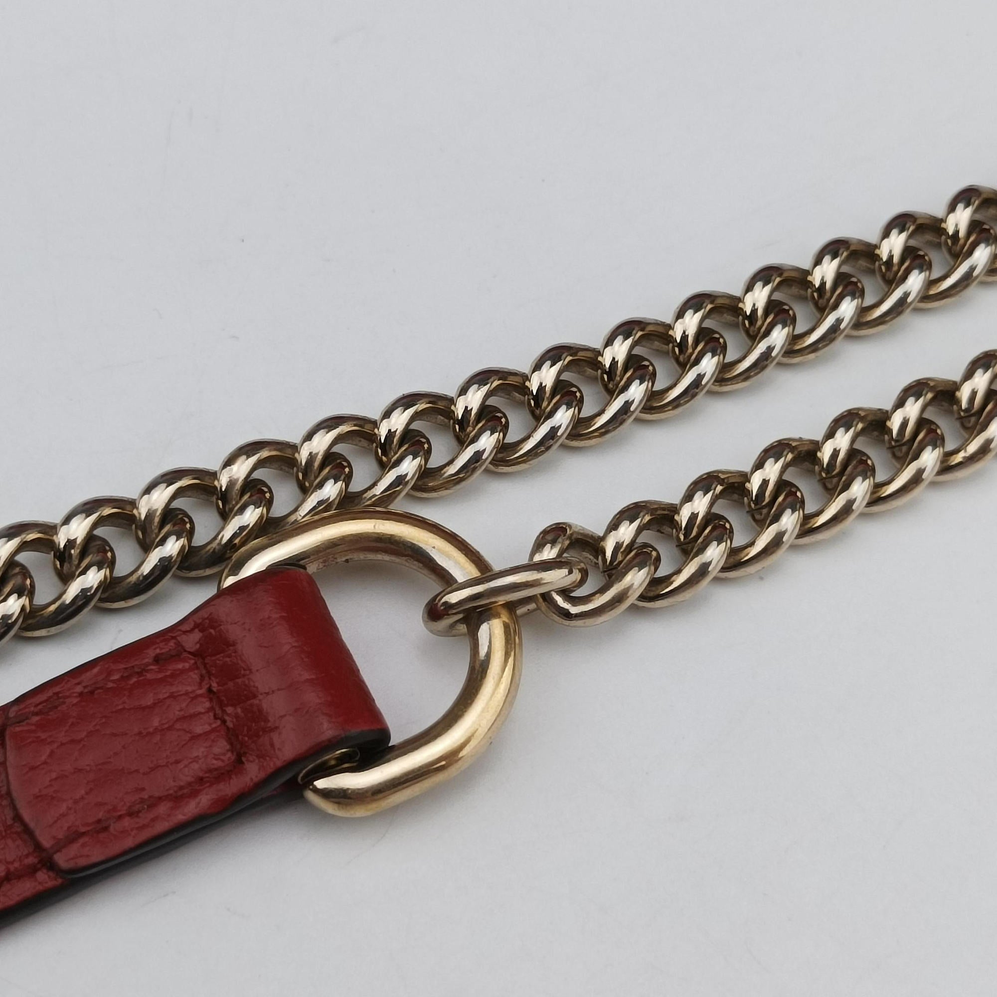 Interlocking G Red Leather 510304 C028568078インターロッキングG レッド レザー 510304 C028568078