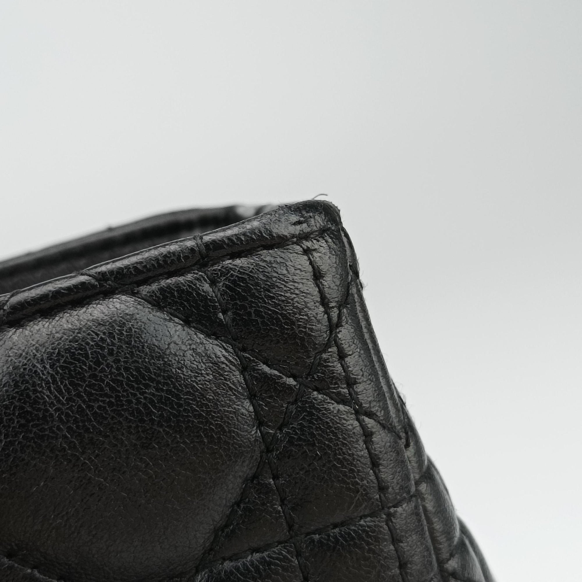 Lady Dior Black lambskin 08-MA-0191レディディオール ブラック ラムスキン 08-MA-0191