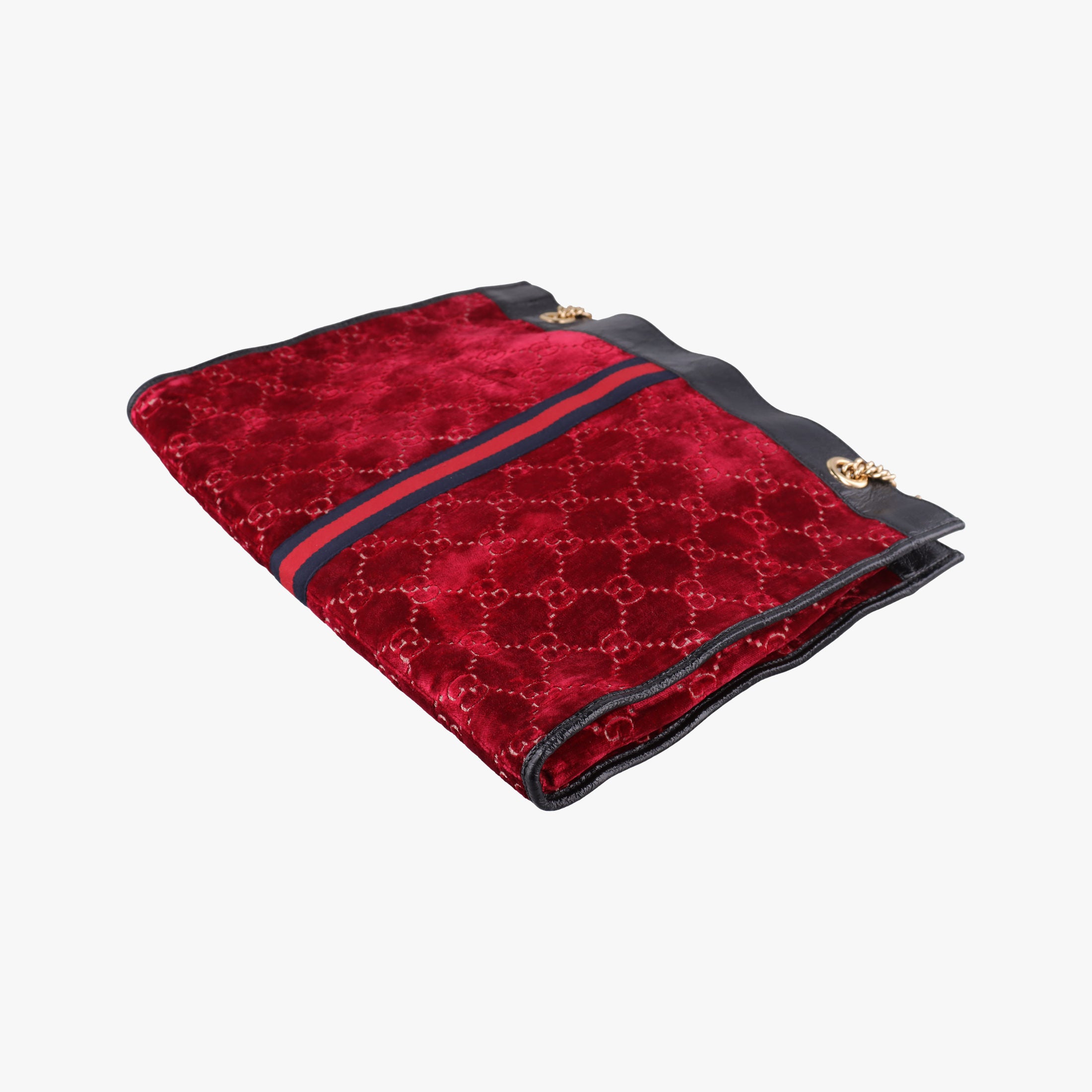 Rajah Red × Black velour × Leather 537219 C027641824ラジャ レッド × ブラック ベロア × レザー 537219 C027641824