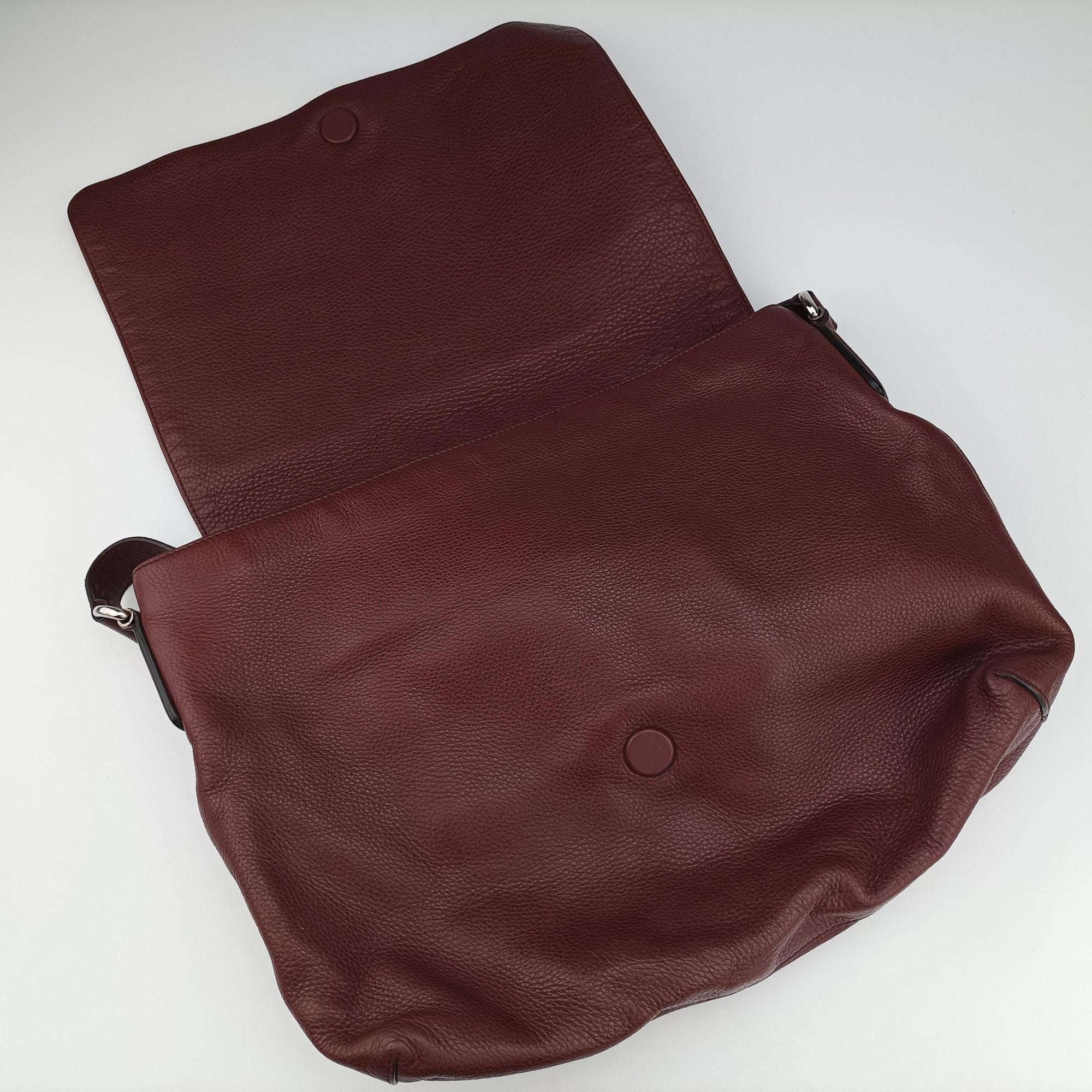 Interlocking G Logo Soho Messenger Burgundy Leather 322056 A014619425インターロッキングG ソーホー メッセンジャー ワインレッド レザー 322056 A014619425