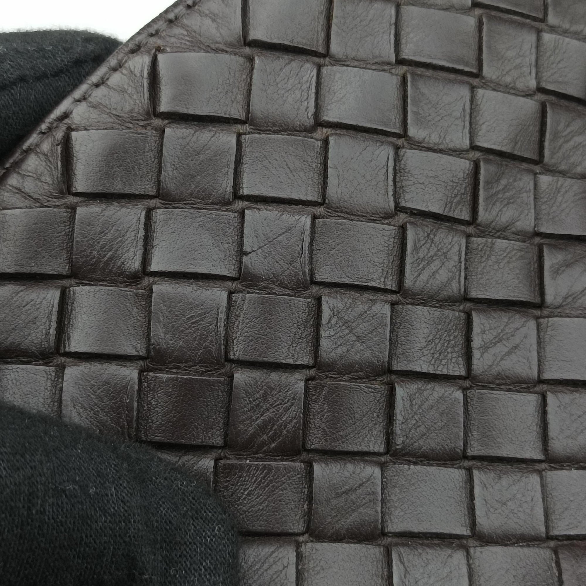 Intrecciato Brown lambskin B00756412Qイントレチャート ブラウン ラムスキン B00756412Q