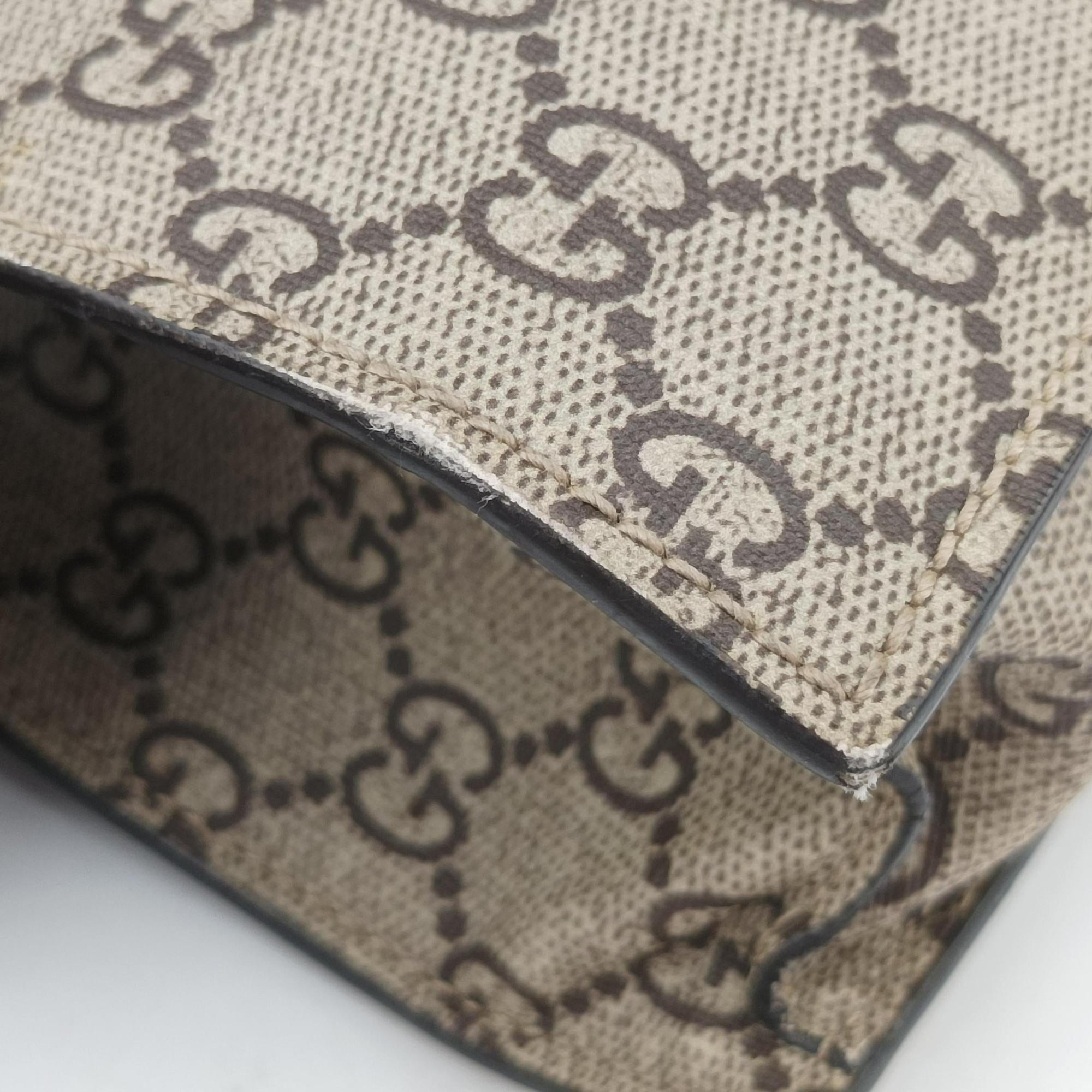 GG Supreme Mystic Cat beige×Multicolour PVC coated canvas 450950 G023680129GGスプリーム ミスティックキャット ベージュ×マルチカラー PVCコーティングキャンバス 450950 G023680129