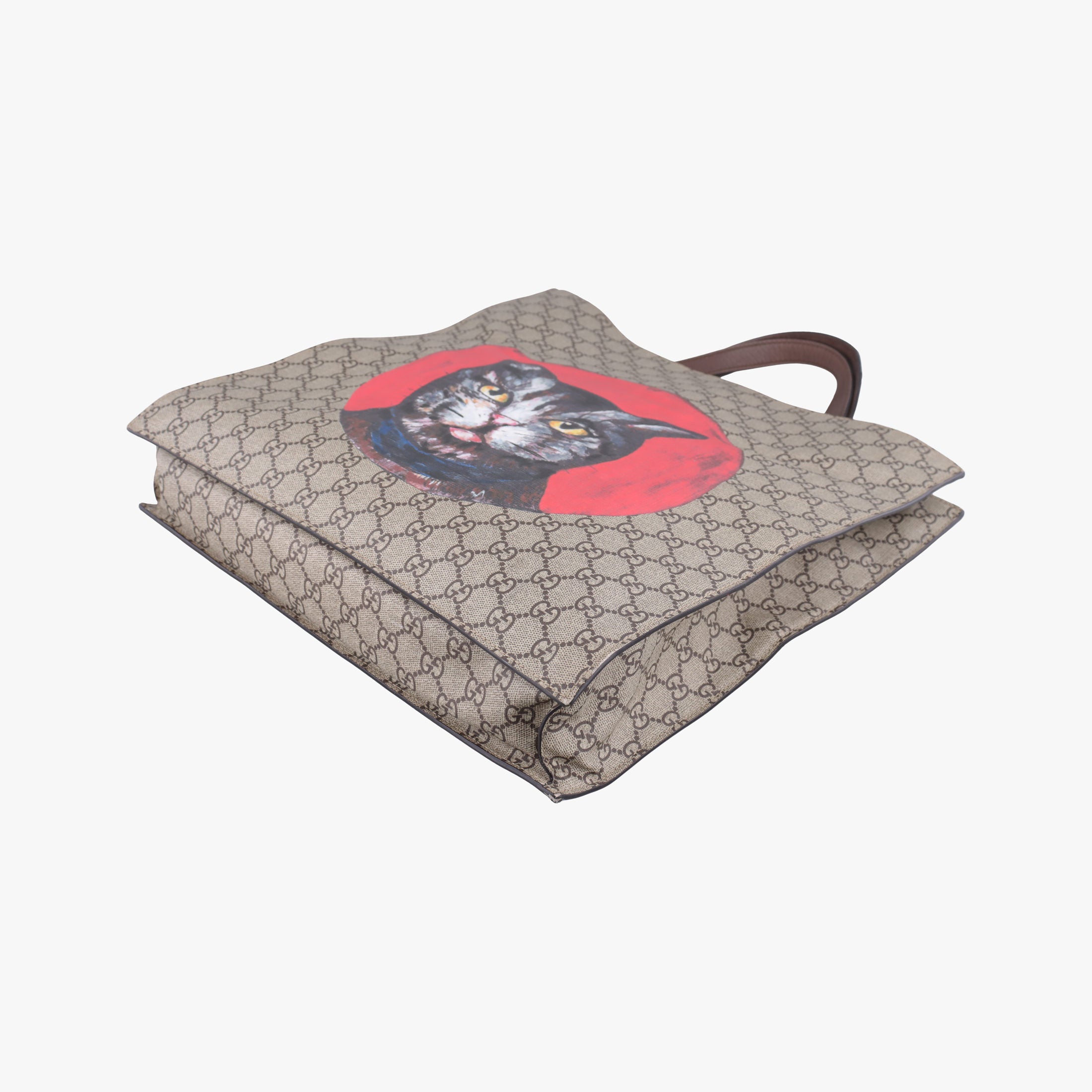 GG Supreme Mystic Cat beige×Multicolour PVC coated canvas 450950 G023680129GGスプリーム ミスティックキャット ベージュ×マルチカラー PVCコーティングキャンバス 450950 G023680129