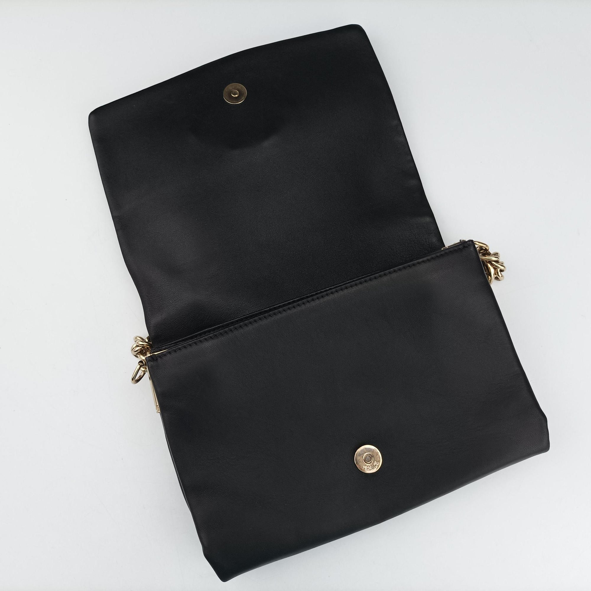 La Medusa Black Leather CLG 187 204 720 965ラ メデューサ ブラック レザー CLG 187 204 720 965
