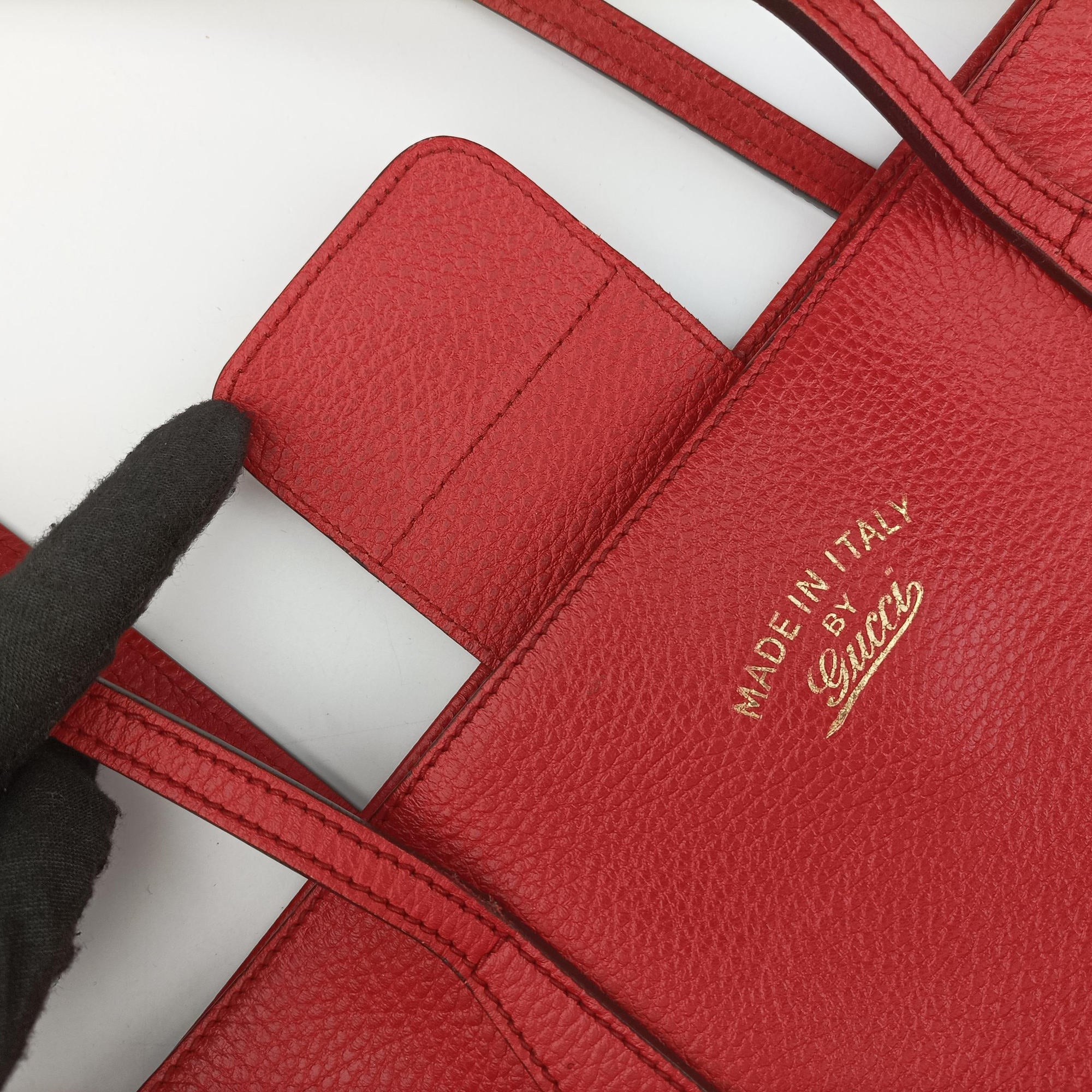 Swing Red Leather 354397 E016695414スウィング レッド レザー 354397 E016695414