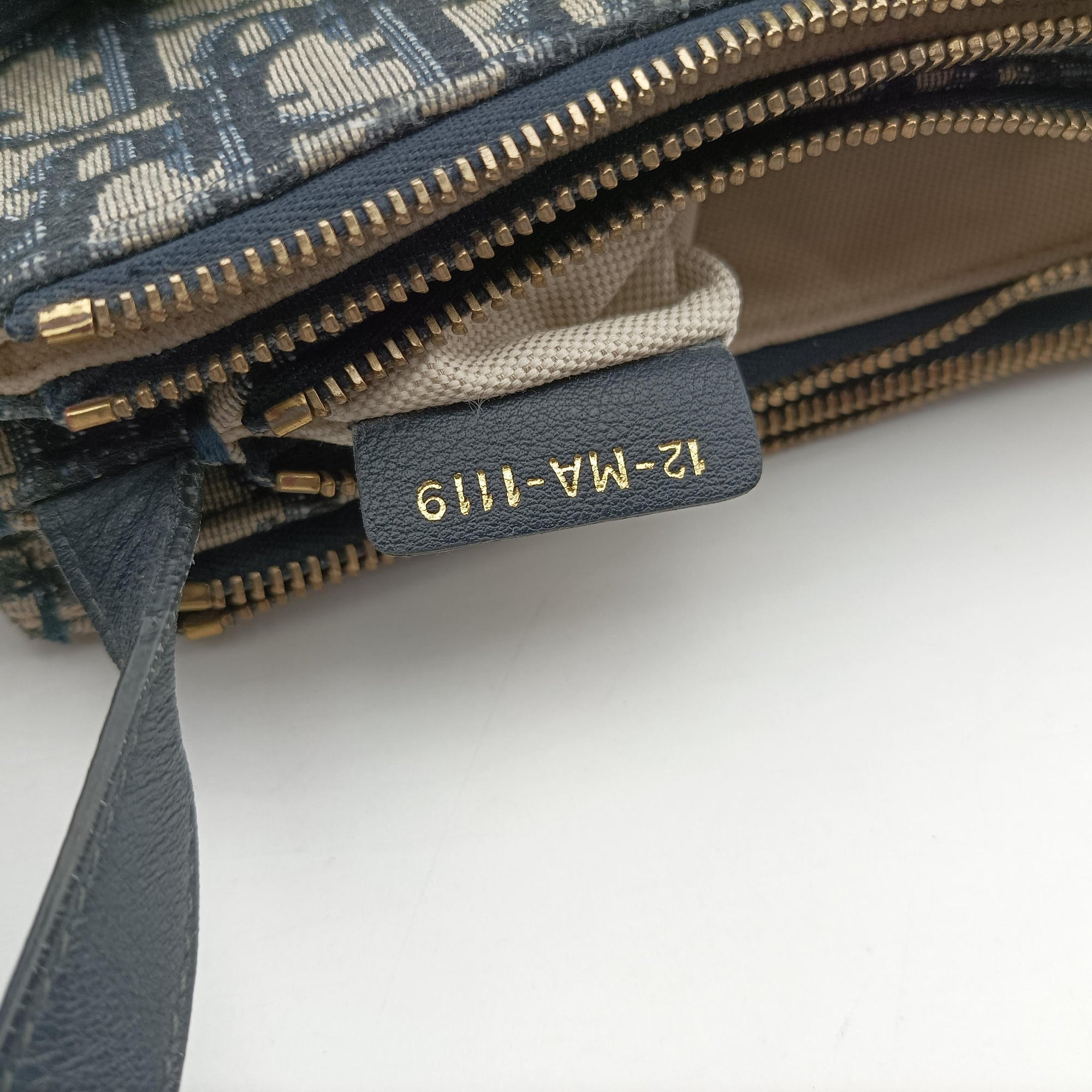 Saddle Navy×Gray Jacquard 12-MA-1119サドル ネイビー×グレー ジャガード 12-MA-1119