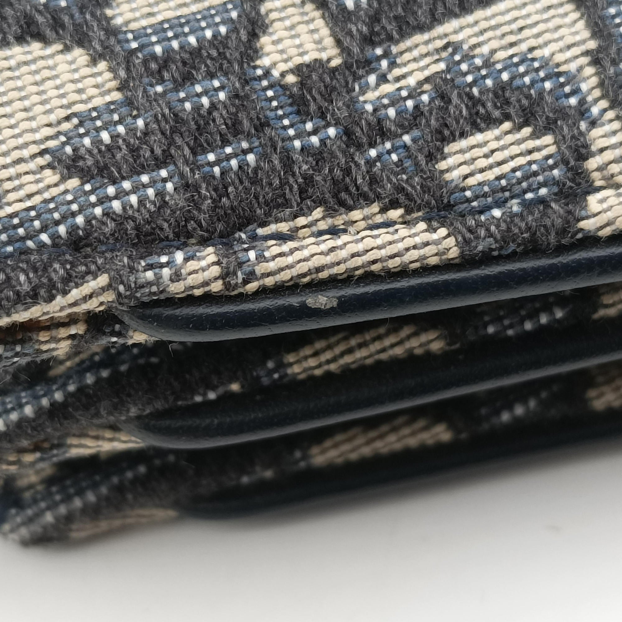 Saddle Navy×Gray Jacquard 12-MA-1119サドル ネイビー×グレー ジャガード 12-MA-1119