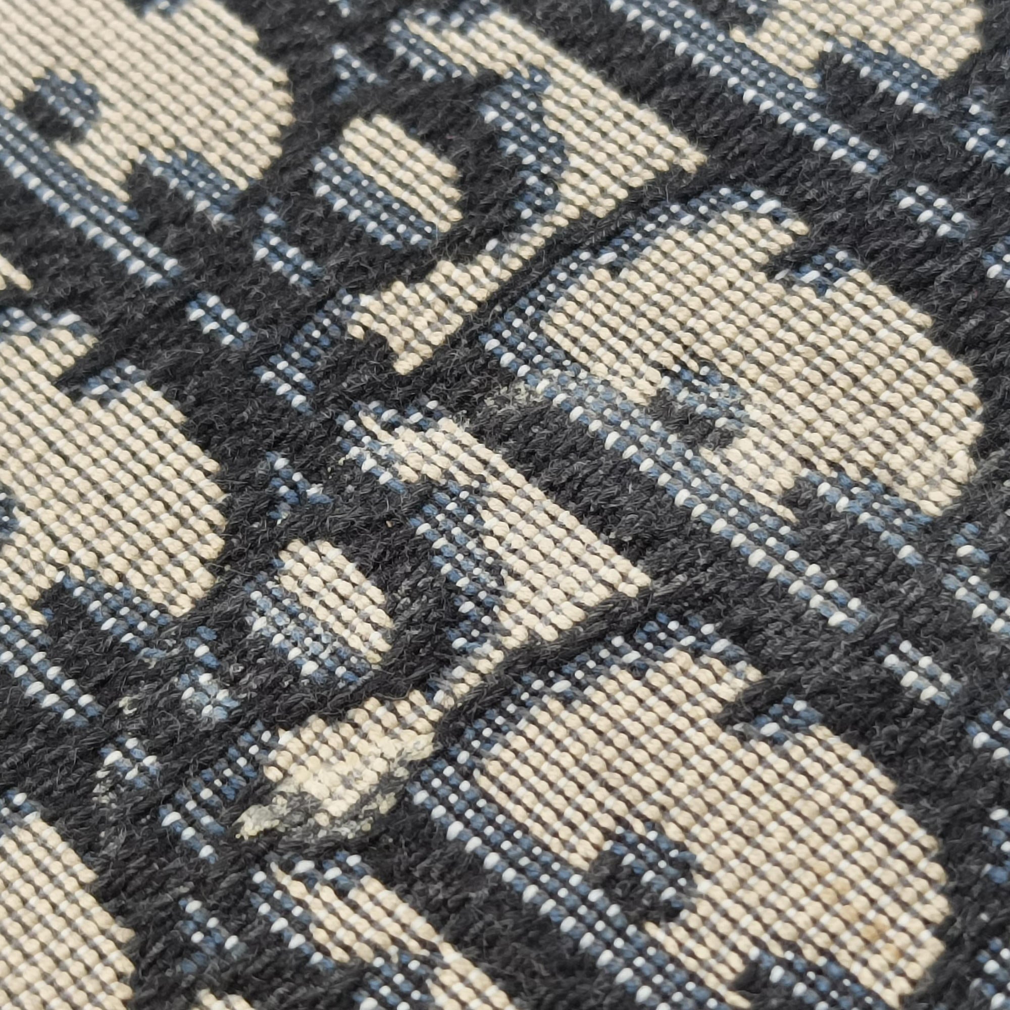 Saddle Navy×Gray Jacquard 12-MA-1119サドル ネイビー×グレー ジャガード 12-MA-1119