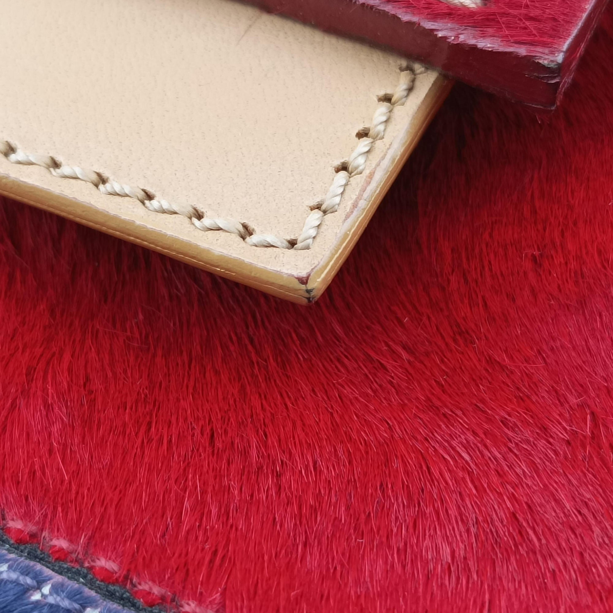 Color Block Baguette MultiColor ponyhair 26685 2373 26685 009カラーブロック バゲット マルチカラー ハラコ 26685 2373 26685 009