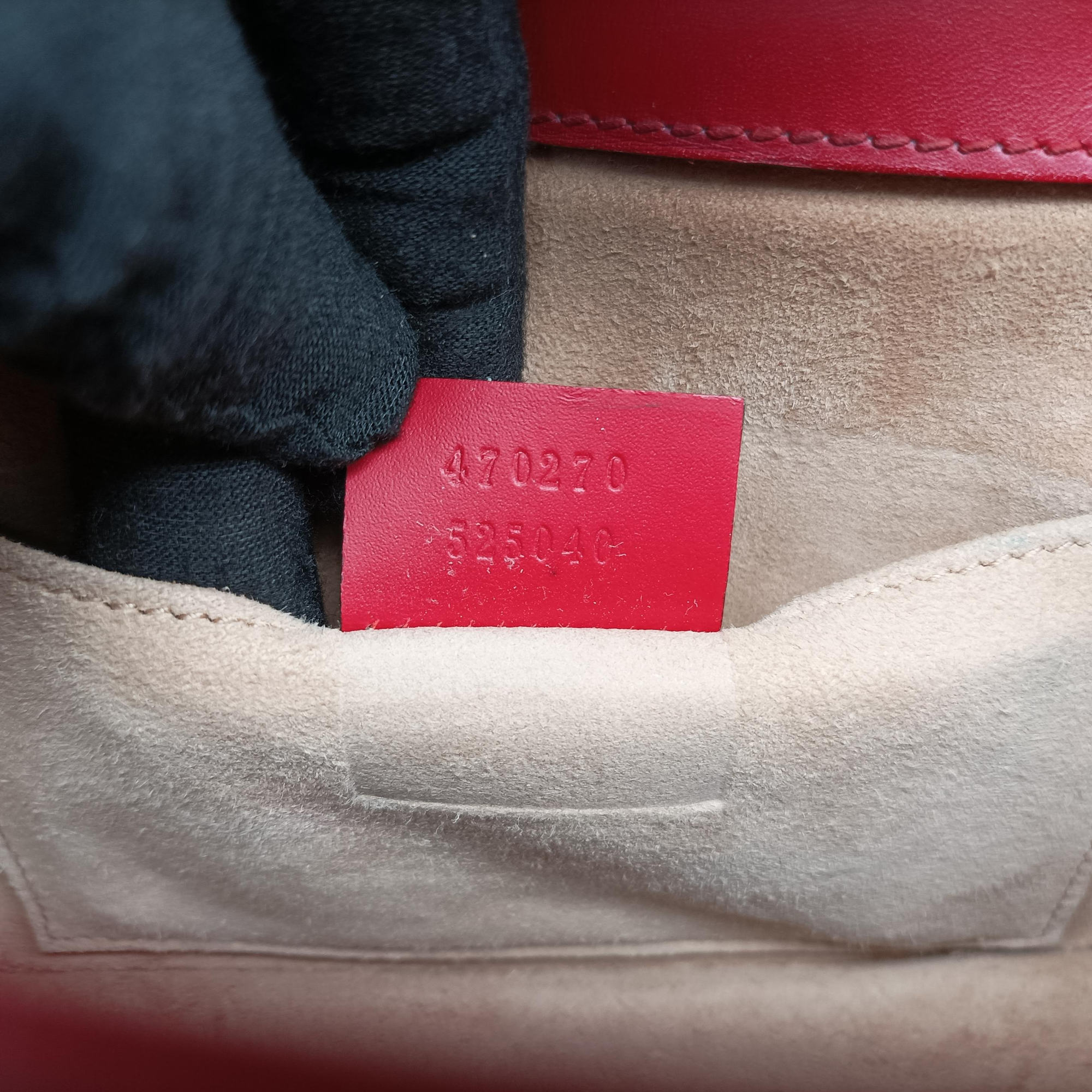 Sylvie Red×navy Leather 470270 B021588884シルヴィ レッド×ネイビー レザー 470270 B021588884