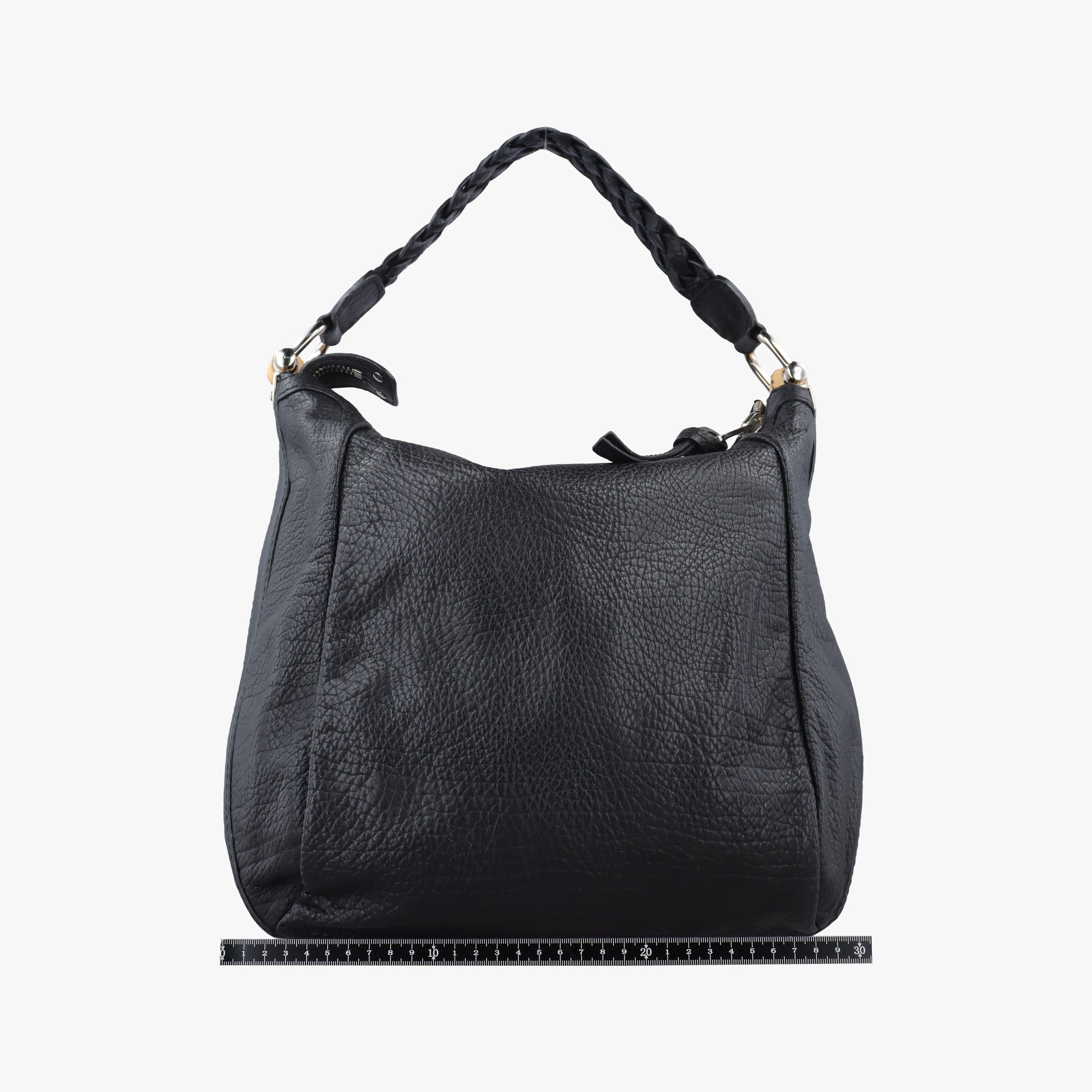 Bamboo Bar Hobo Black Leather 257090 I7596458バンブーバーホーボー ブラック レザー 257090 I7596458