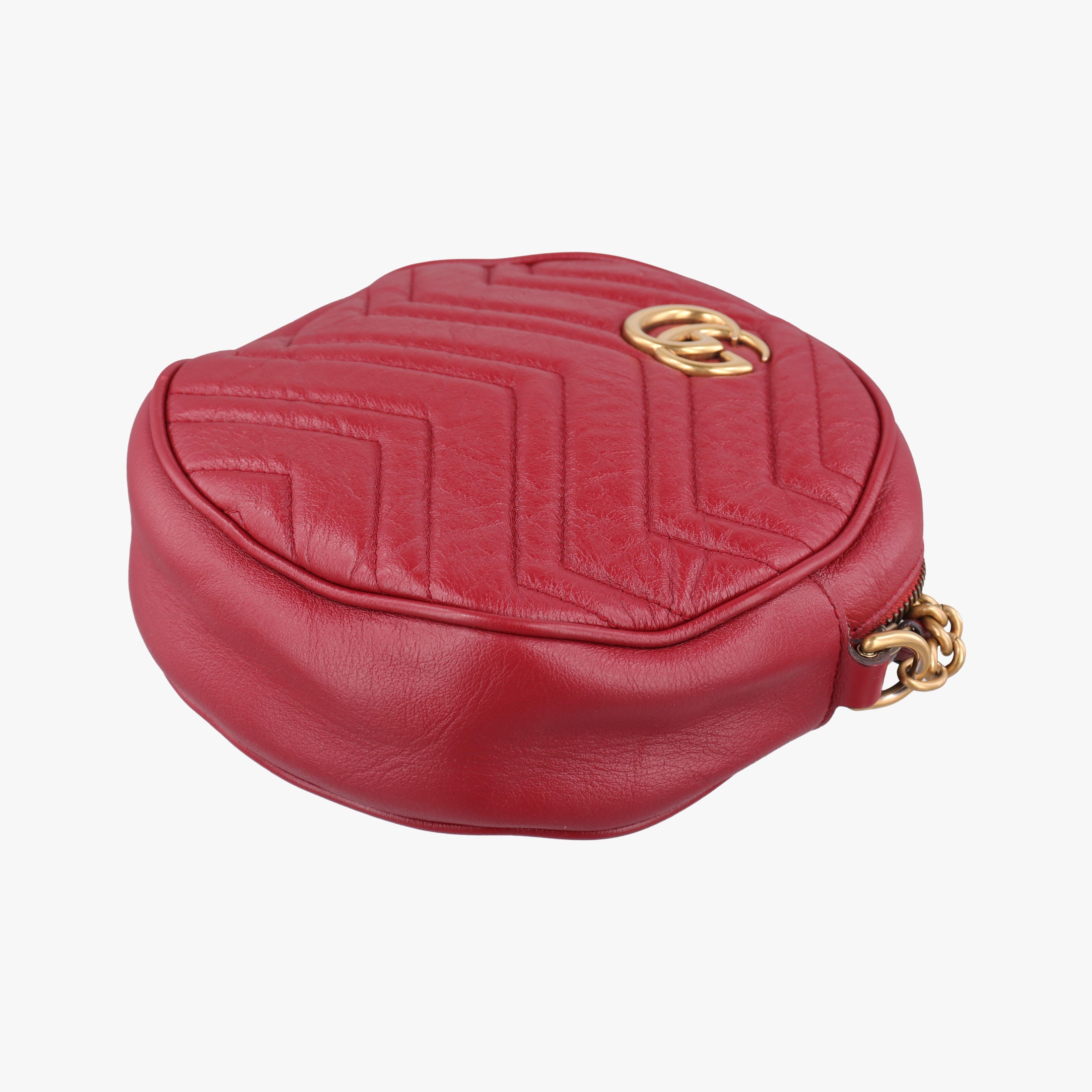 GG Marmont Red Leather 550154 A028986309GGマーモント レッド レザー 550154 A028986309
