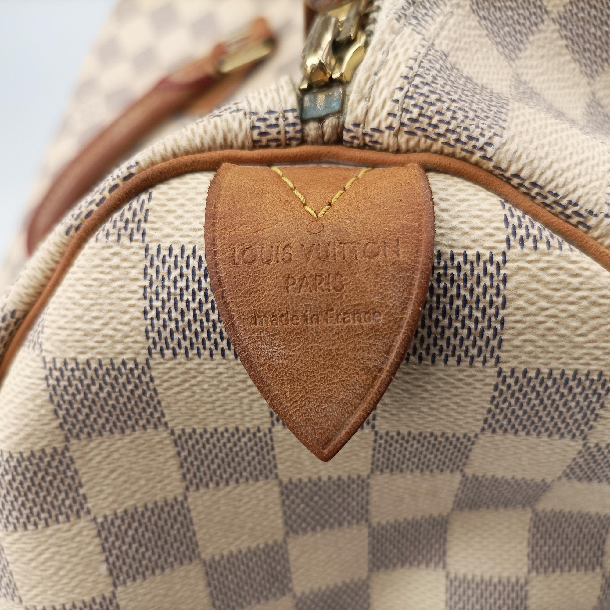 Speedy 35 Azur Damier Canvas N41535 DU4190スピーディ35 アズール ダミエキャンバス N41535 DU4190