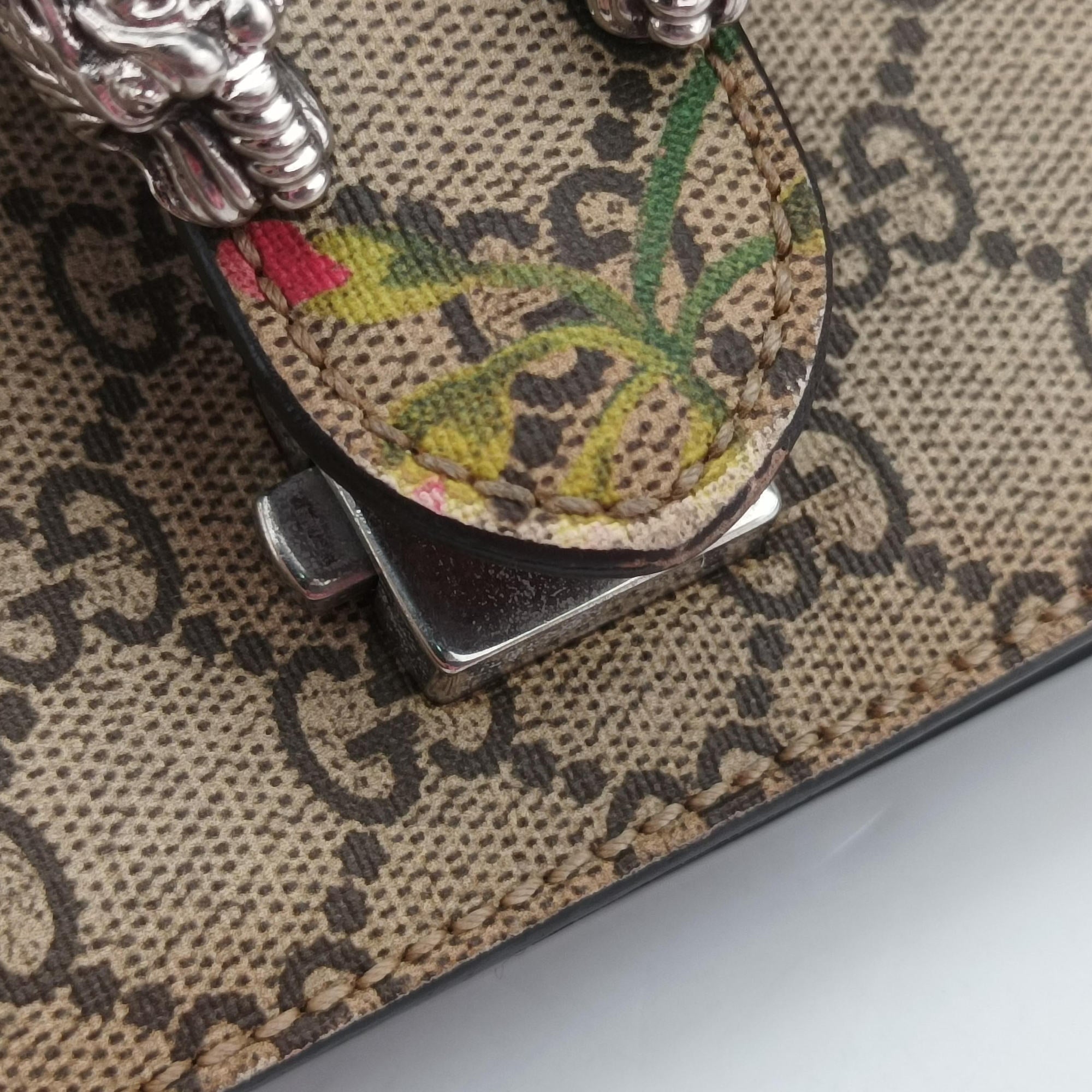 Dionysus Multicolour PVC coated canvas 421970 C023651224ディオニュソス マルチカラー PVCコーティングキャンバス 421970 C023651224