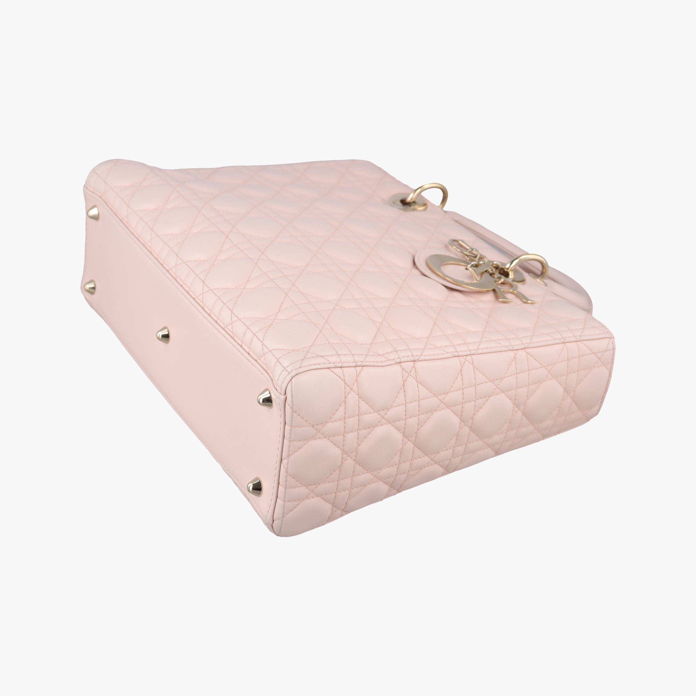 Lady Dior Pink lambskin 15-BO-0124レディディオール ピンク ラムスキン 15-BO-0124