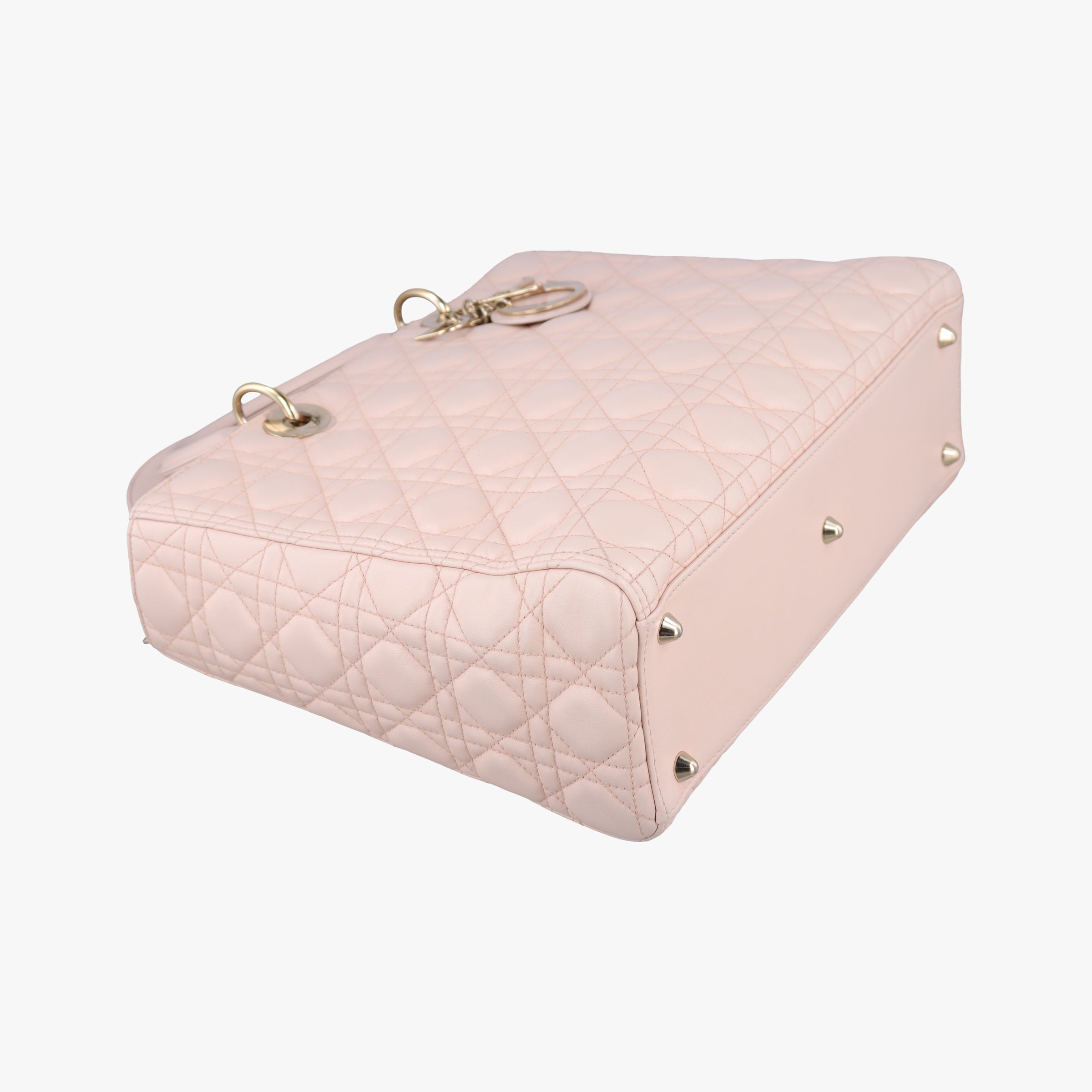 Lady Dior Pink lambskin 15-BO-0124レディディオール ピンク ラムスキン 15-BO-0124