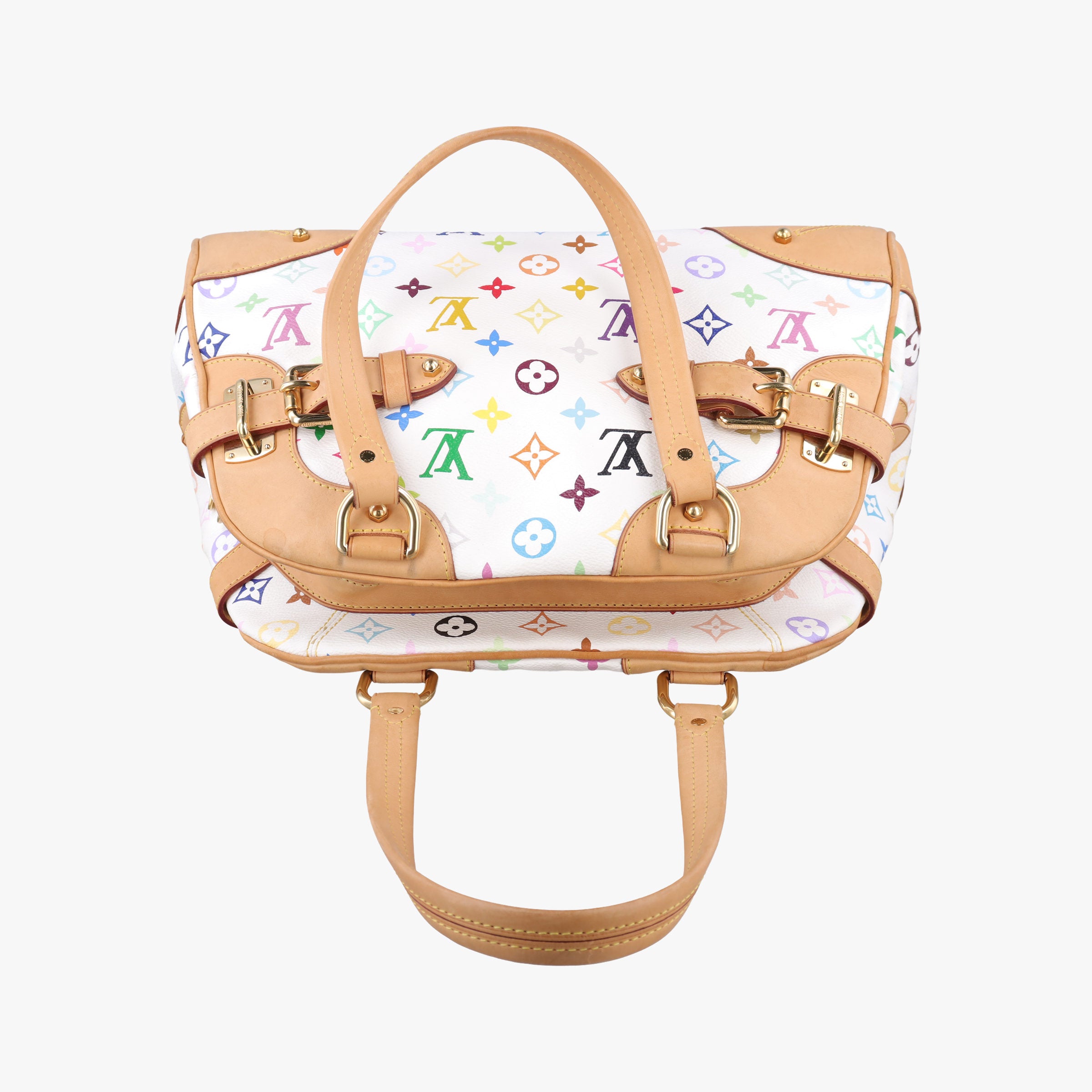 CLAUDIA white Monogram Multicolor M40193 Lot number unknownクラウディア ブロン モノグラム マルチカラー M40193 製番不明