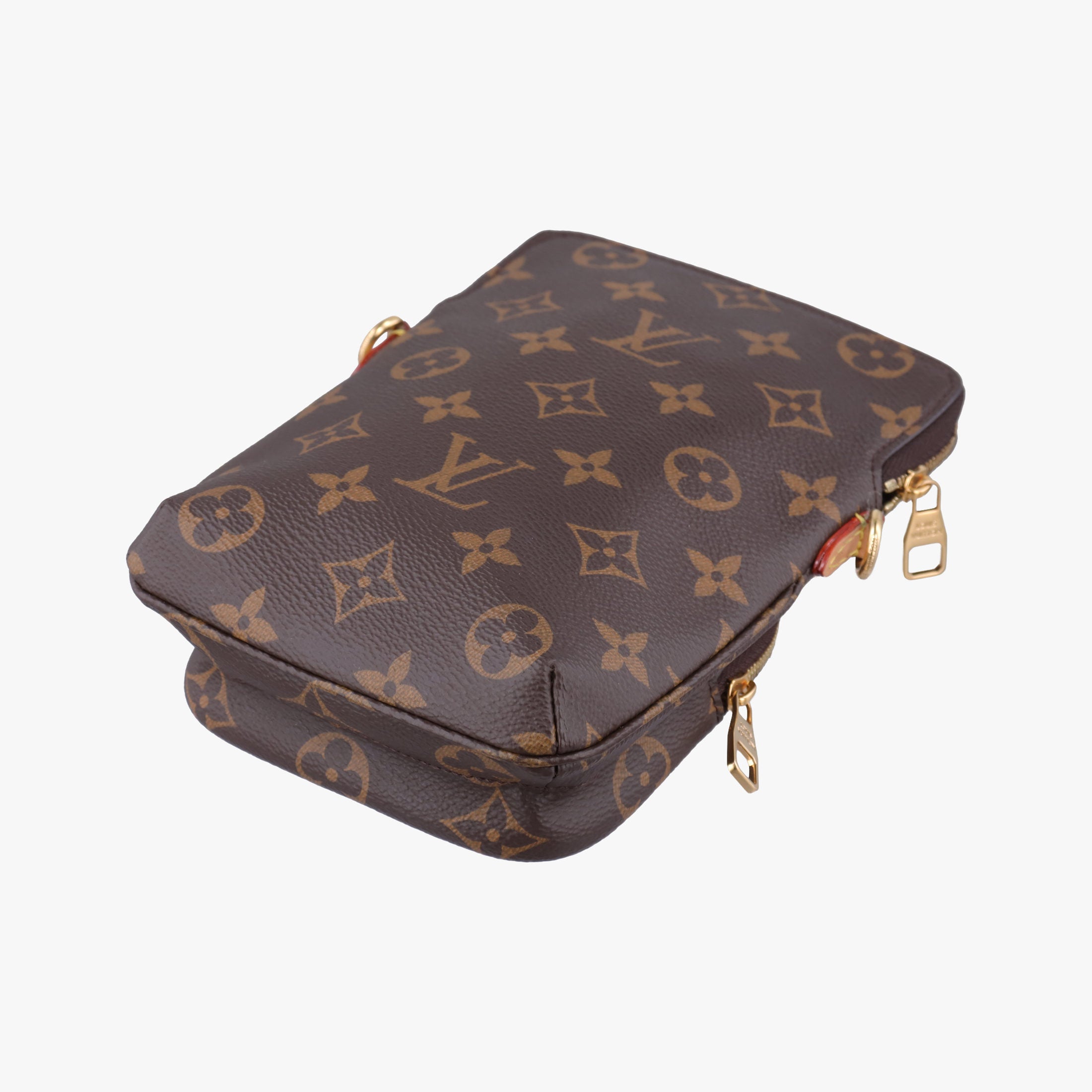 Utility Phone Sleeve Brown Monogram Canvas M80746 IC Chipユーティリティ モノグラム/ブラウン モノグラムキャンバス M80746 ICチップ