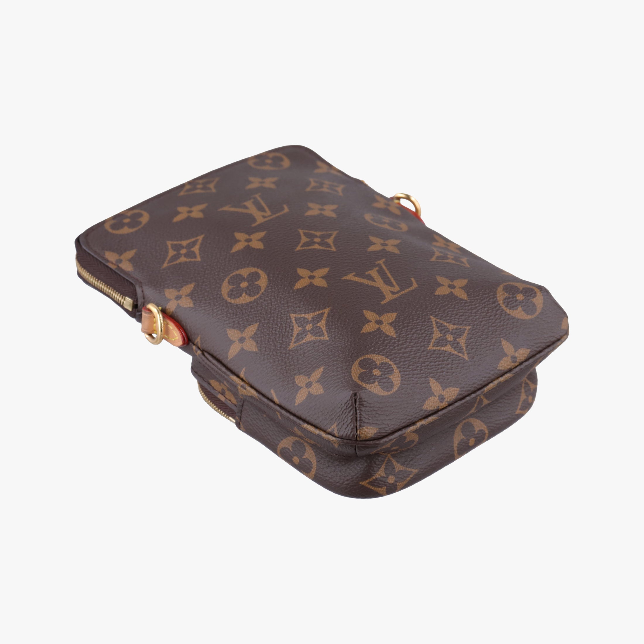 Utility Phone Sleeve Brown Monogram Canvas M80746 IC Chipユーティリティ モノグラム/ブラウン モノグラムキャンバス M80746 ICチップ