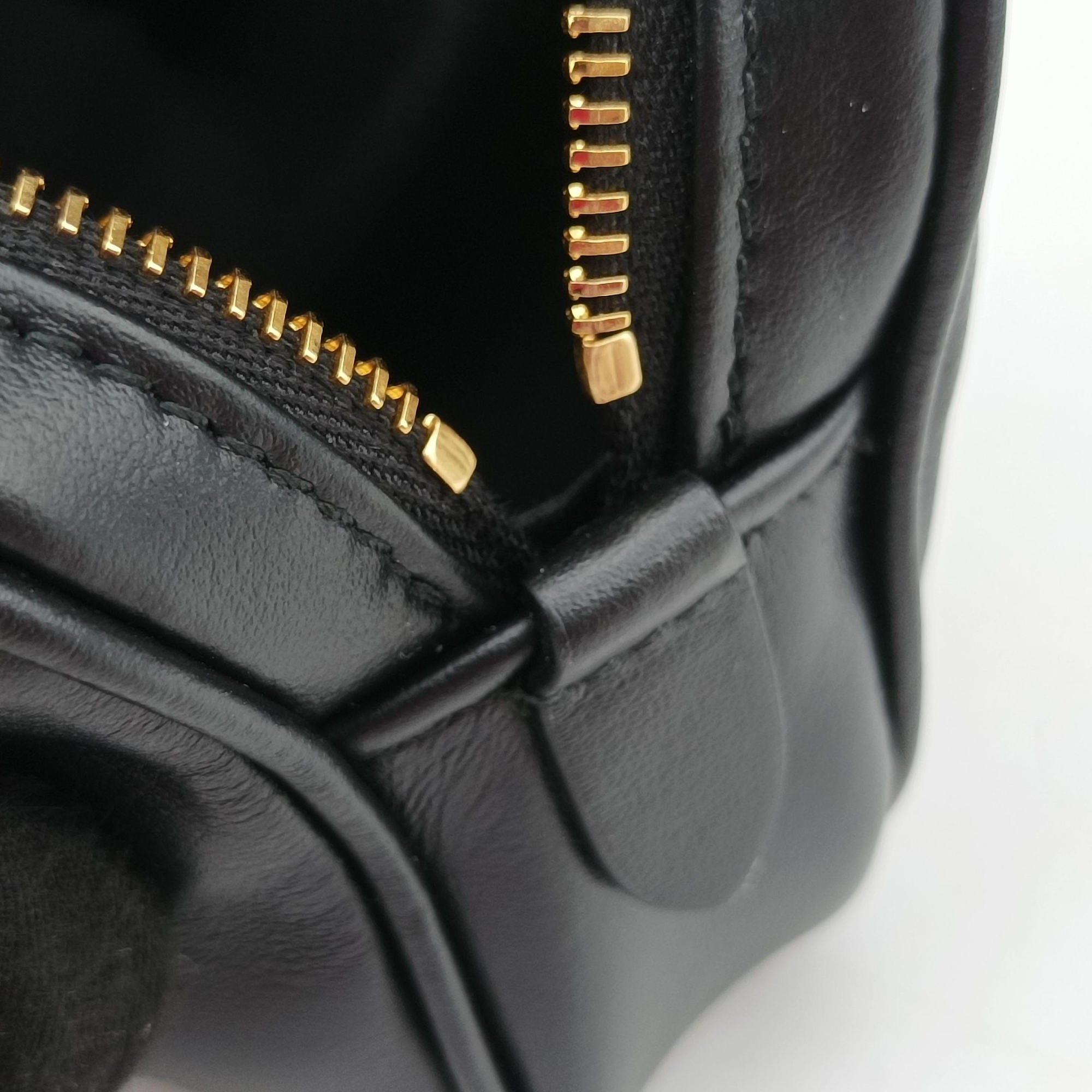 Logo belt Black leather DNP104ロゴベルト ブラック レザー DNP104