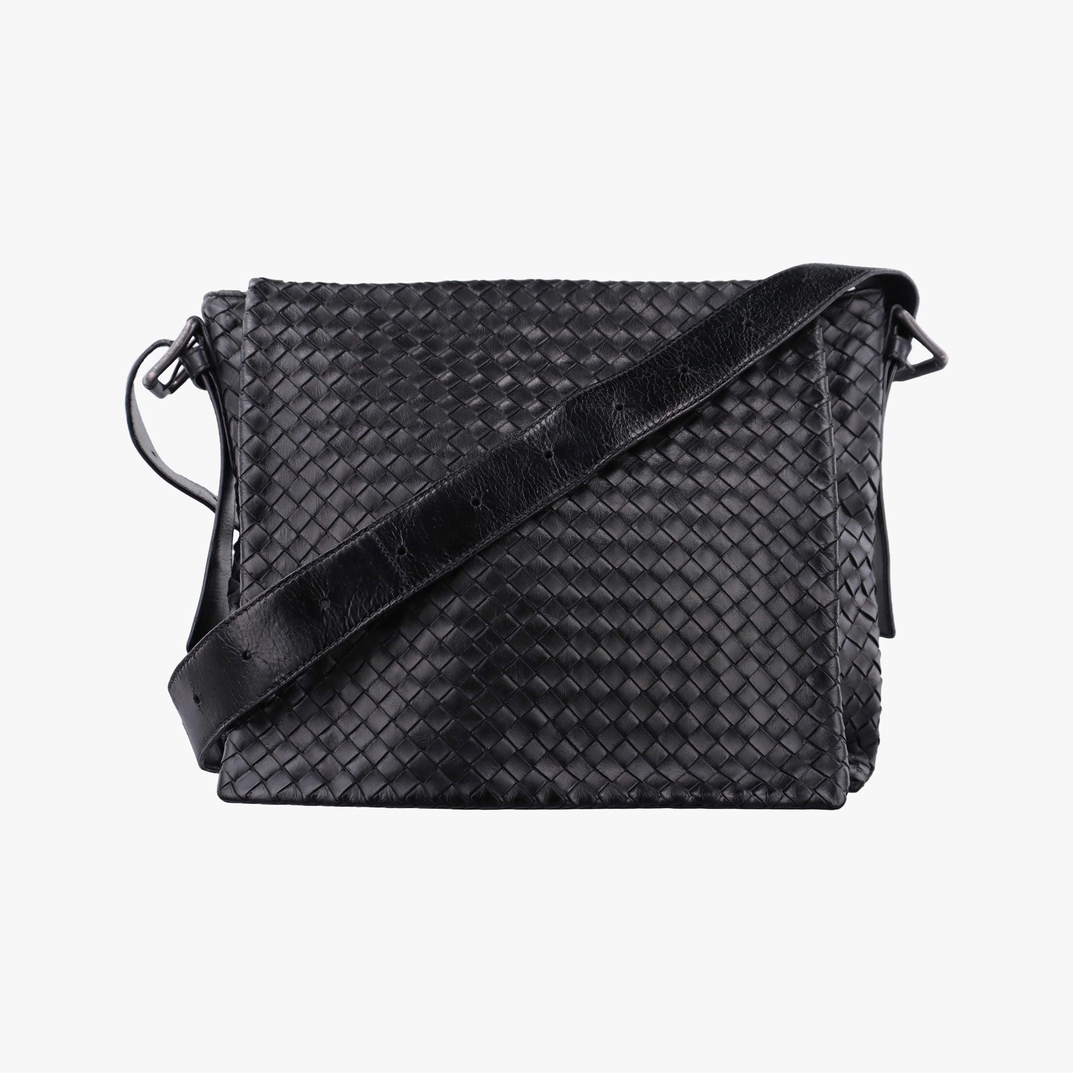 Intrecciato Black lambskin B01814913Pイントレチャート ブラック ラムスキン B01814913P