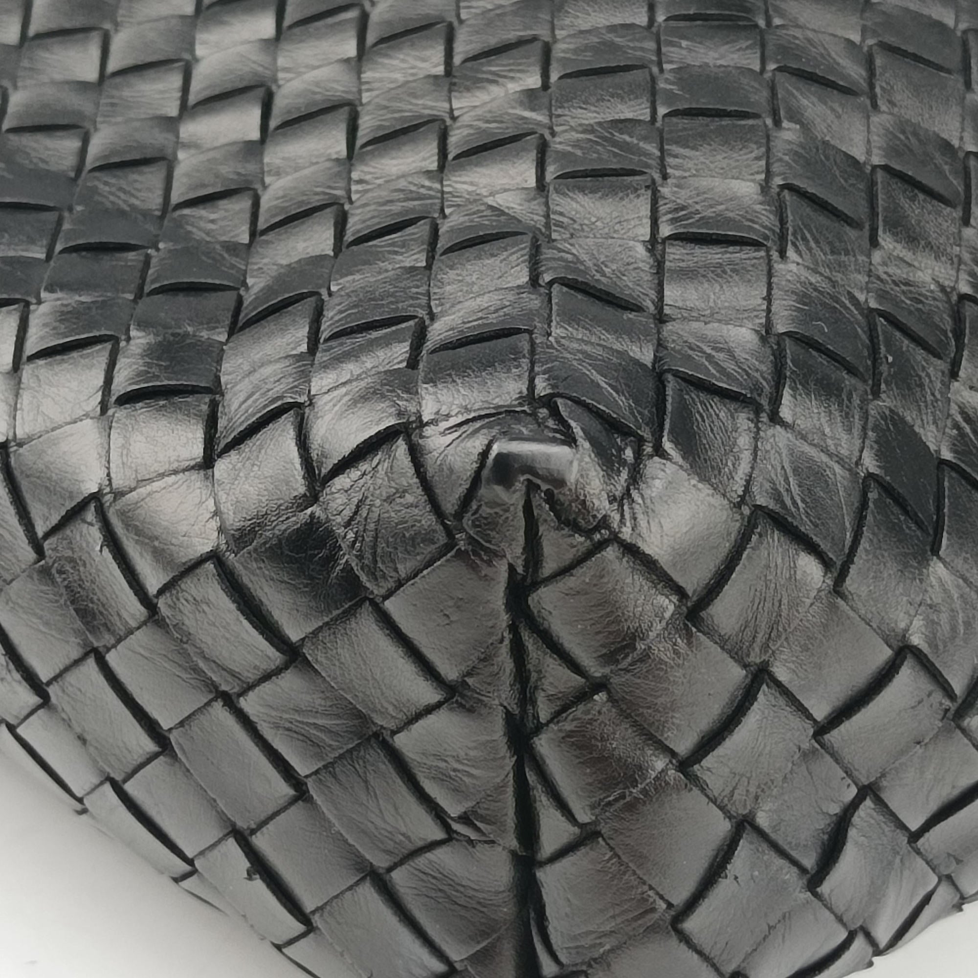 Intrecciato Black lambskin B01814913Pイントレチャート ブラック ラムスキン B01814913P