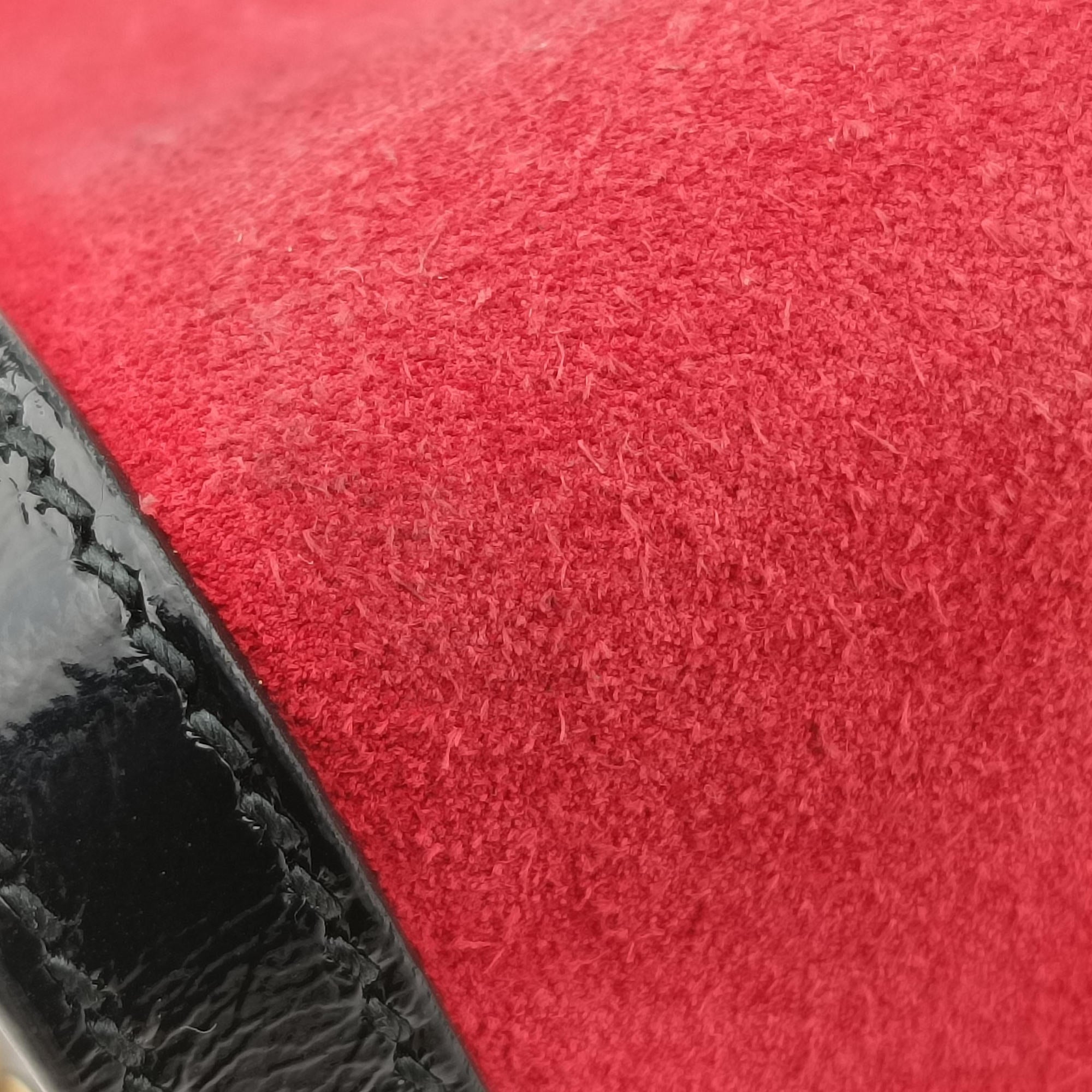 Ophidia Red×Black Suede×leather 503877 C027755608オフィディア レッド×ブラック スエード×レザー 503877 C027755608