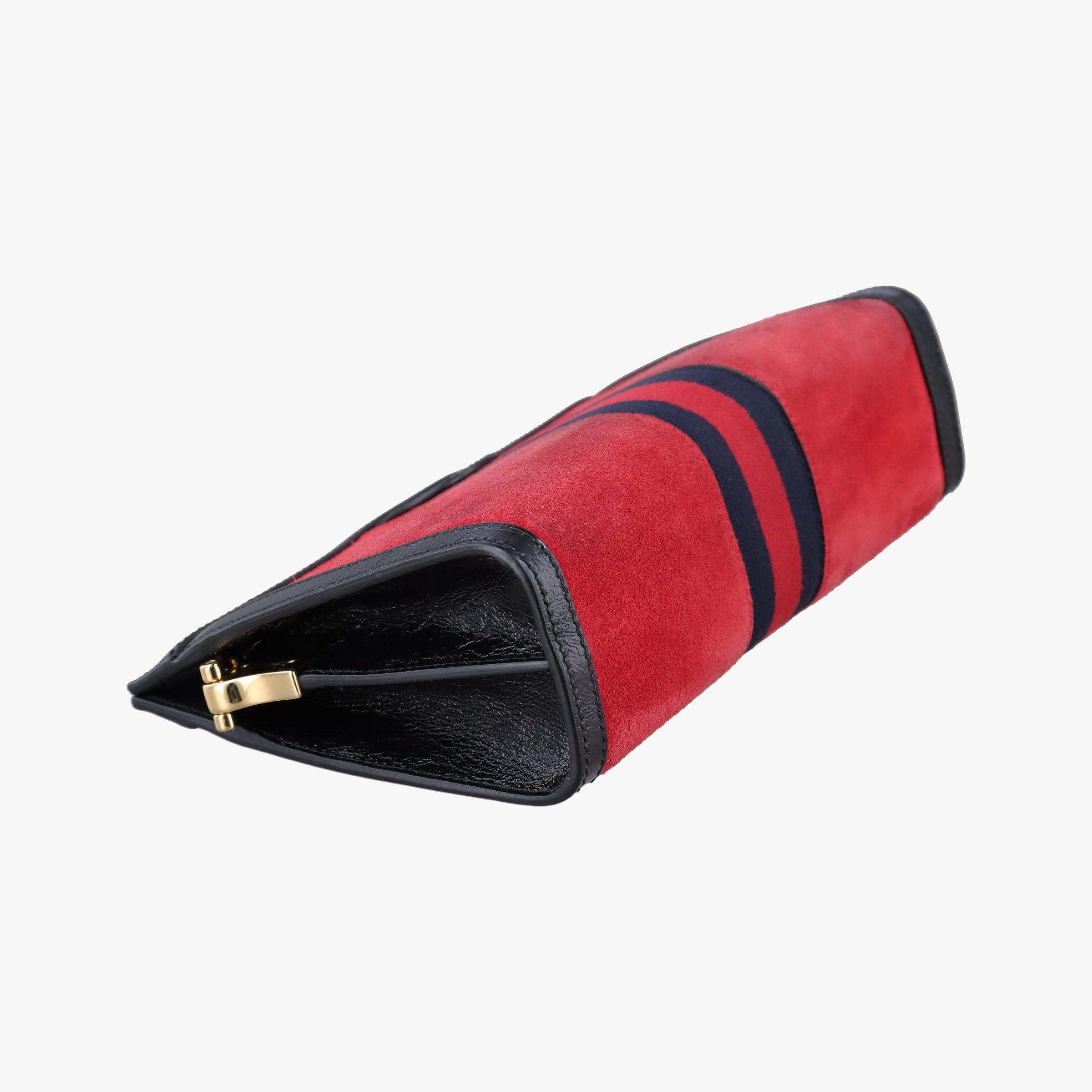 Ophidia Red×Black Suede×leather 503877 C027755608オフィディア レッド×ブラック スエード×レザー 503877 C027755608