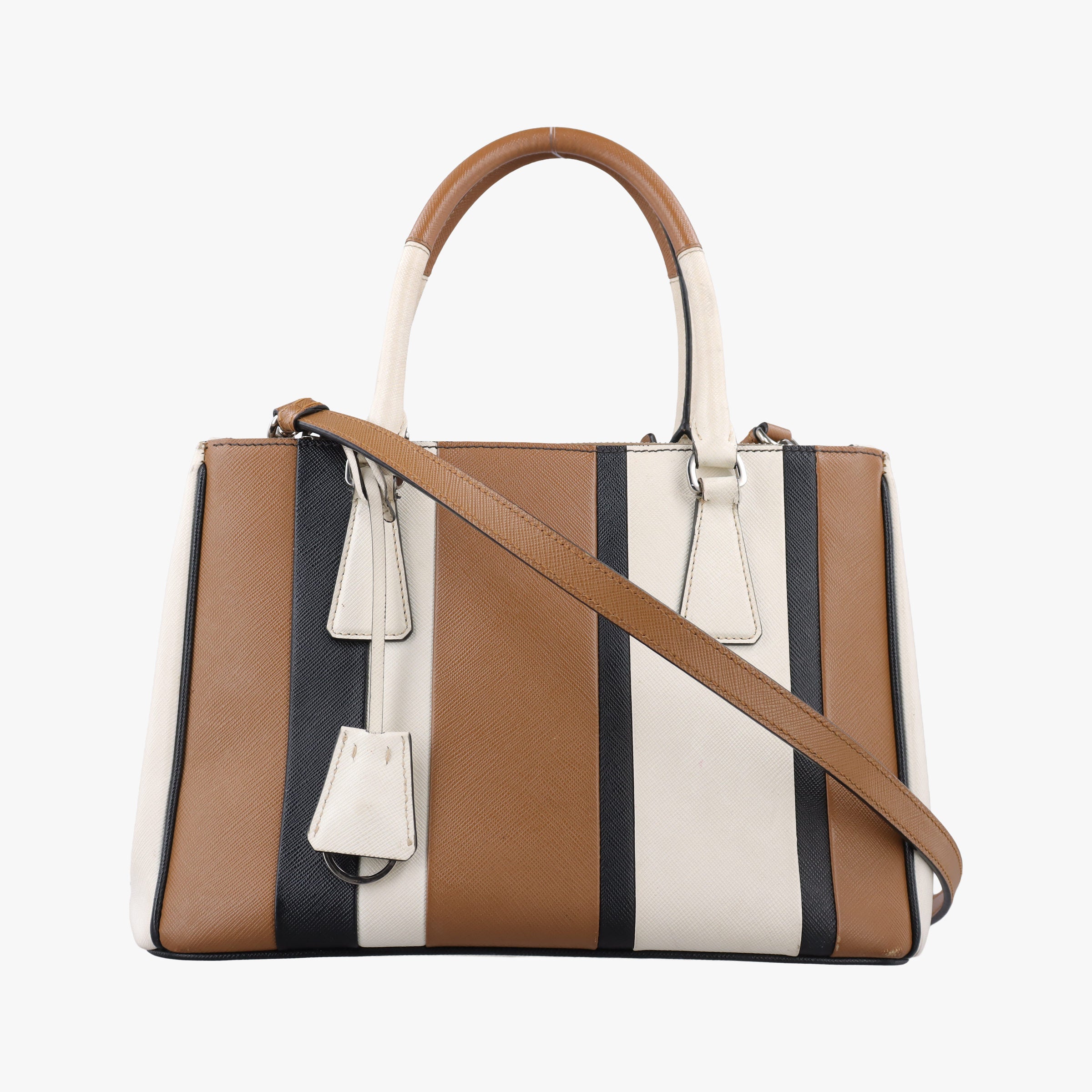 Galleria Brown × Black × White Leather 180/Aガレリア ブラウン × ブラック × ホワイト レザー 180/A