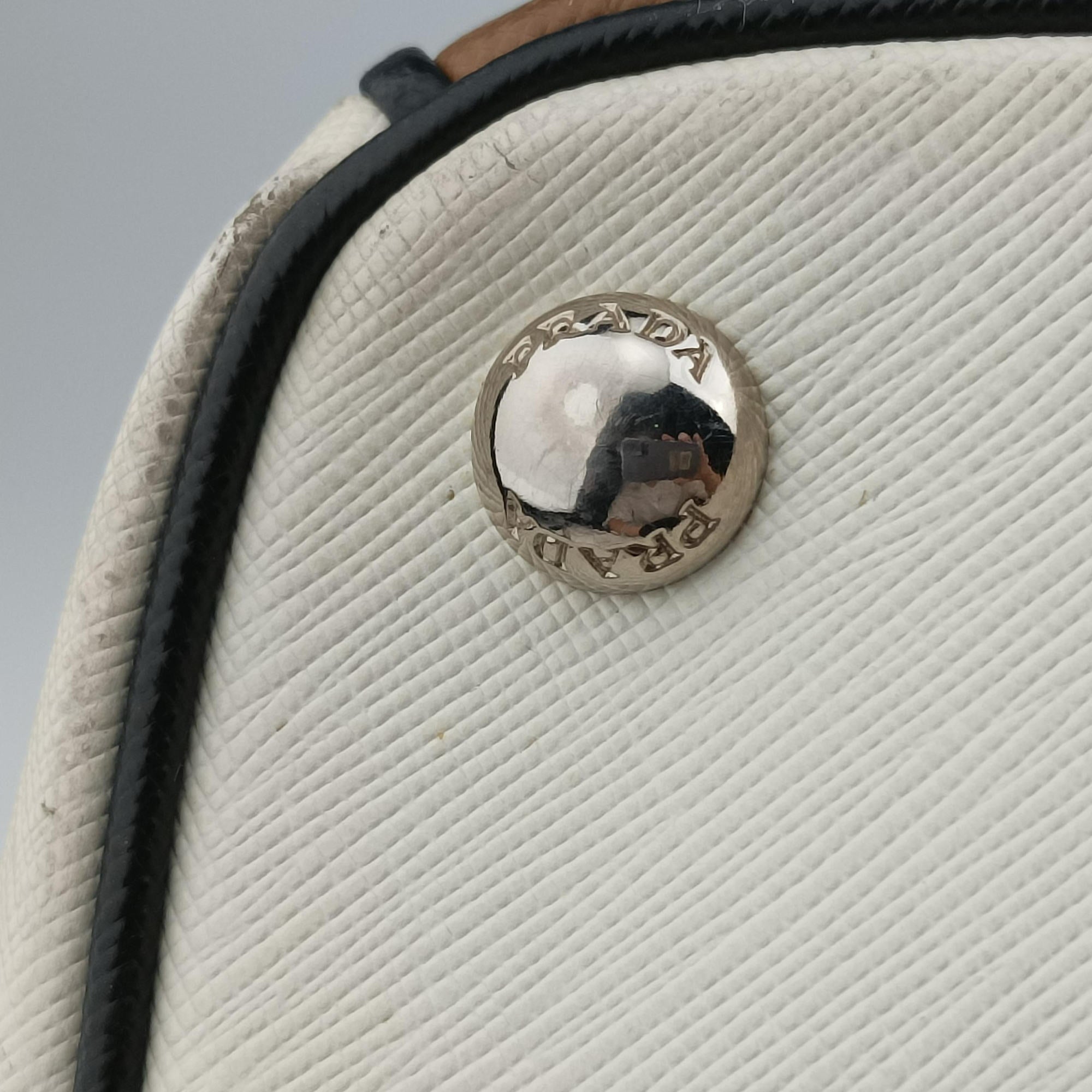 Galleria Brown × Black × White Leather 180/Aガレリア ブラウン × ブラック × ホワイト レザー 180/A