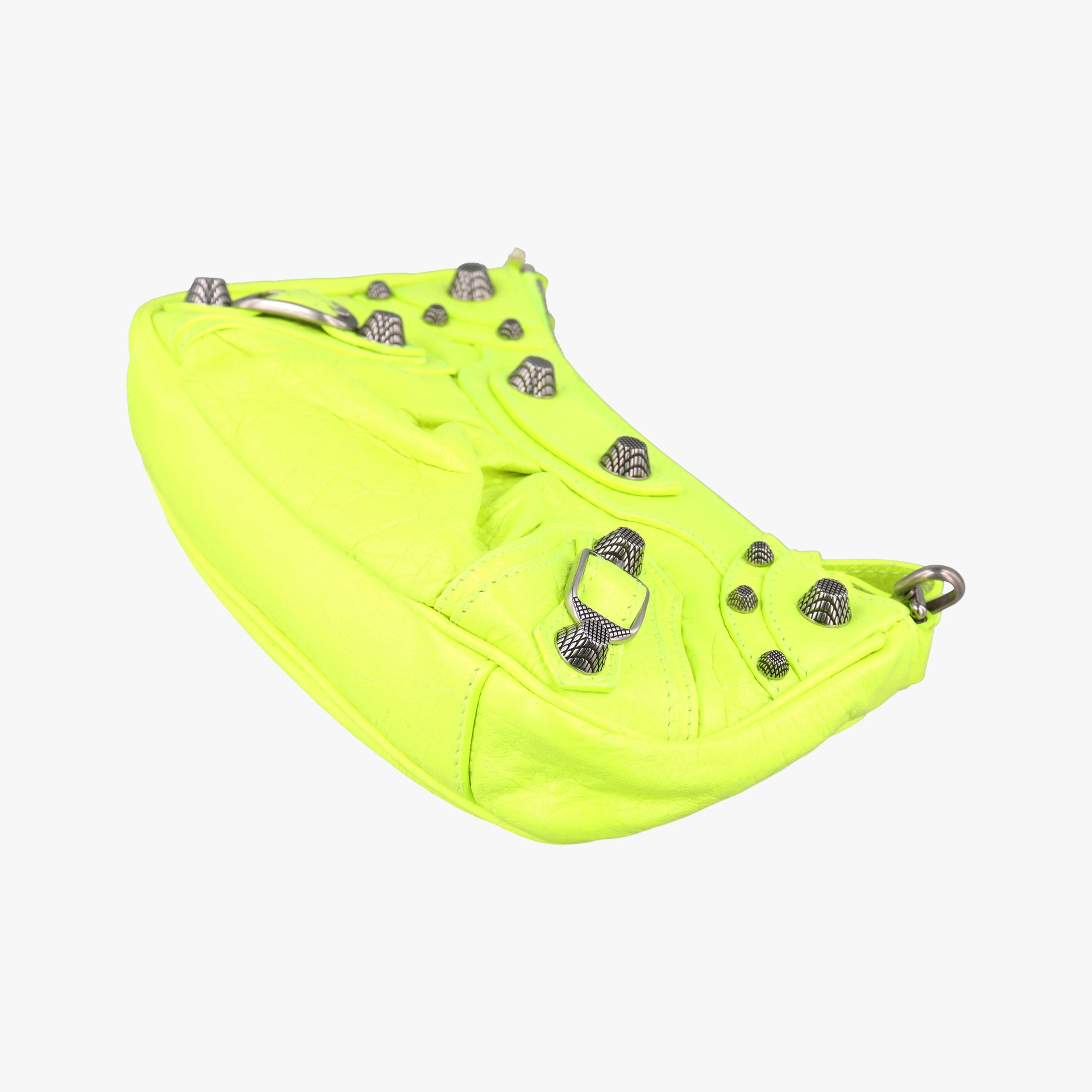 Le Cagole YellowGreen lambskin 695814.7206.R.493075ルカゴール イエローグリーン ラムスキン 695814.7206.R.493075