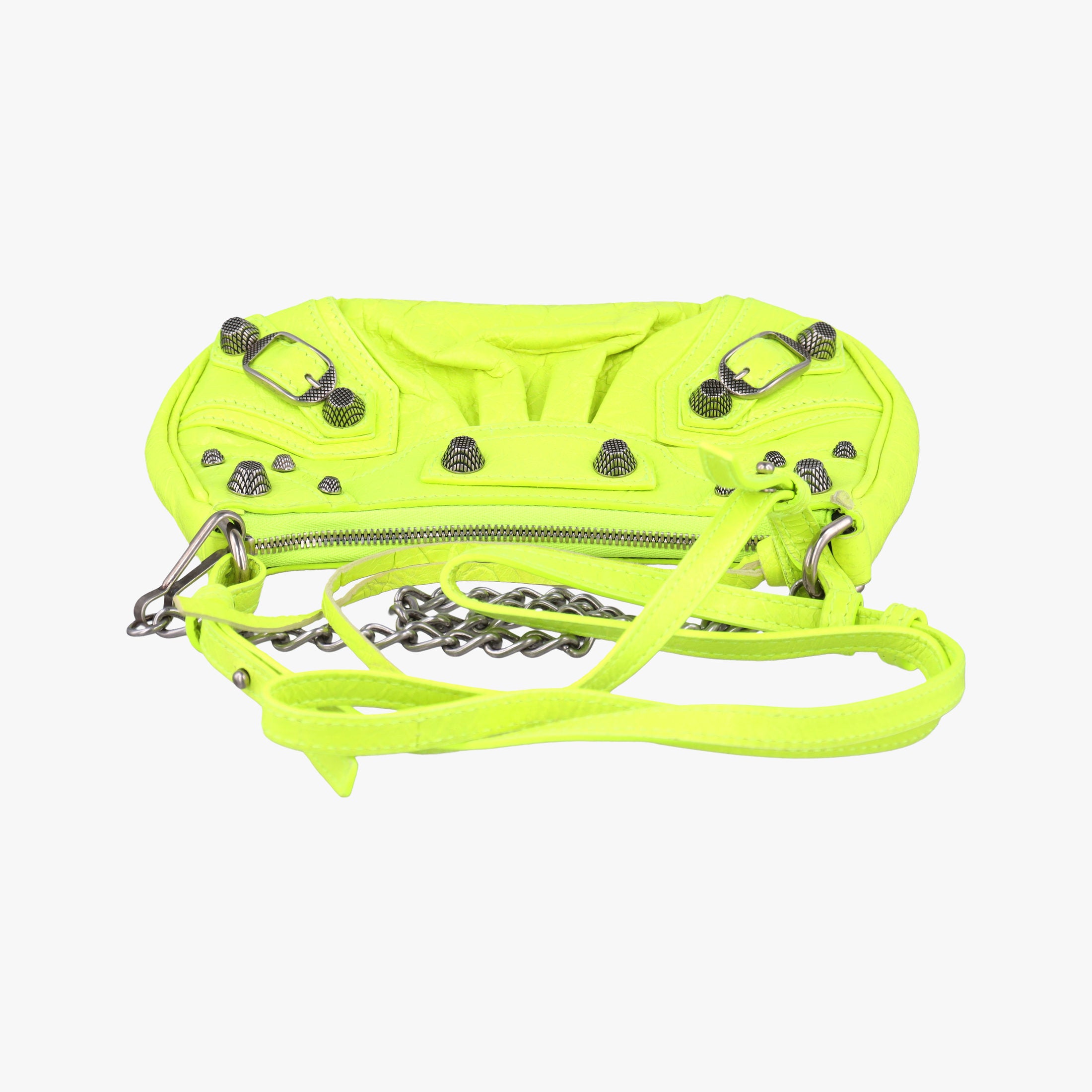 Le Cagole YellowGreen lambskin 695814.7206.R.493075ルカゴール イエローグリーン ラムスキン 695814.7206.R.493075