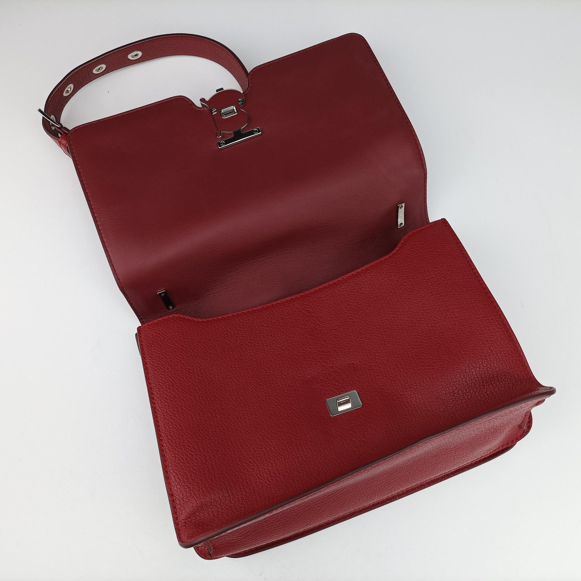 TB logo Red Leather 8030187/70ETBロゴ レッド レザー 8030187/70E