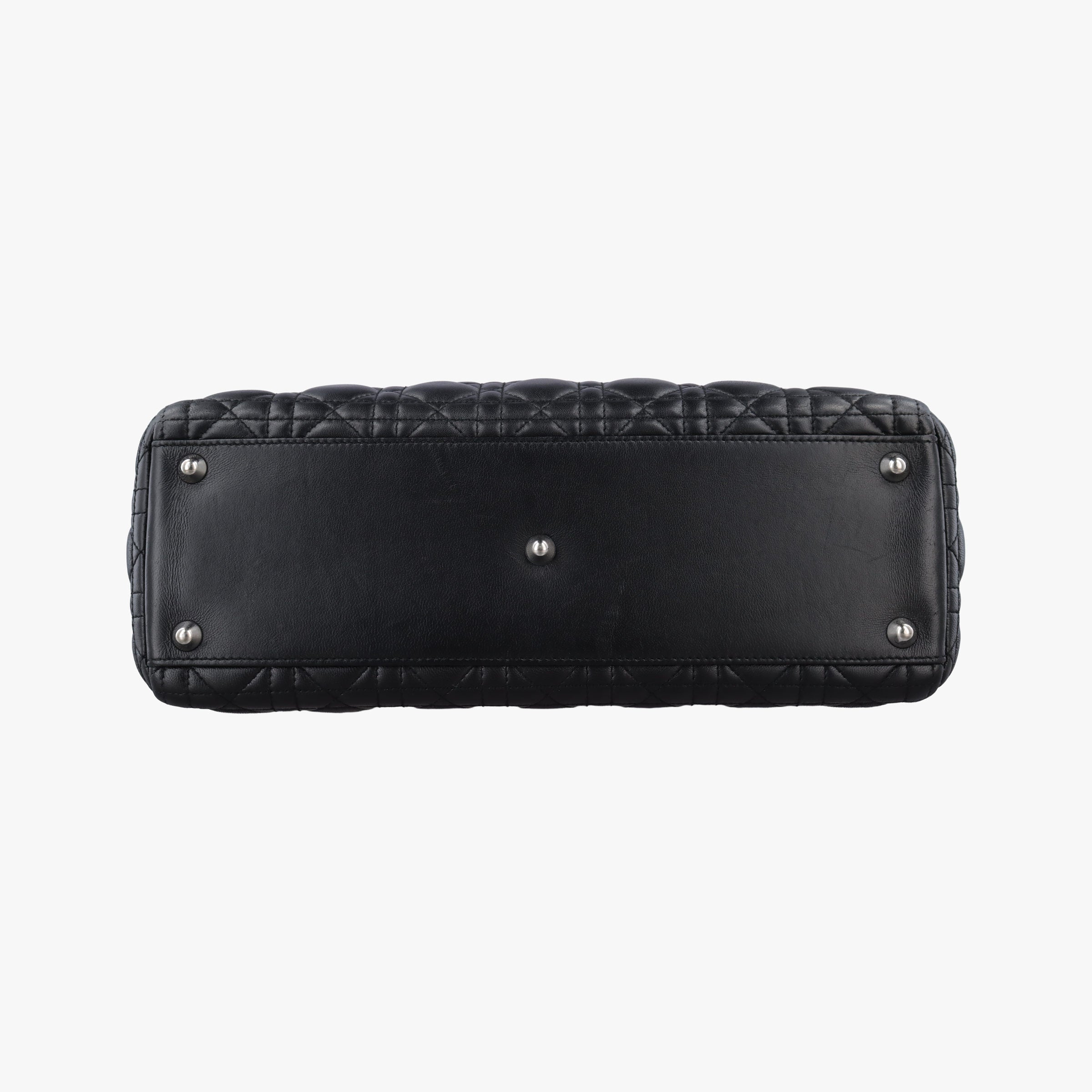 Lady Dior Black lambskin 26-MA-1111レディディオール ブラック ラムスキン 26-MA-1111