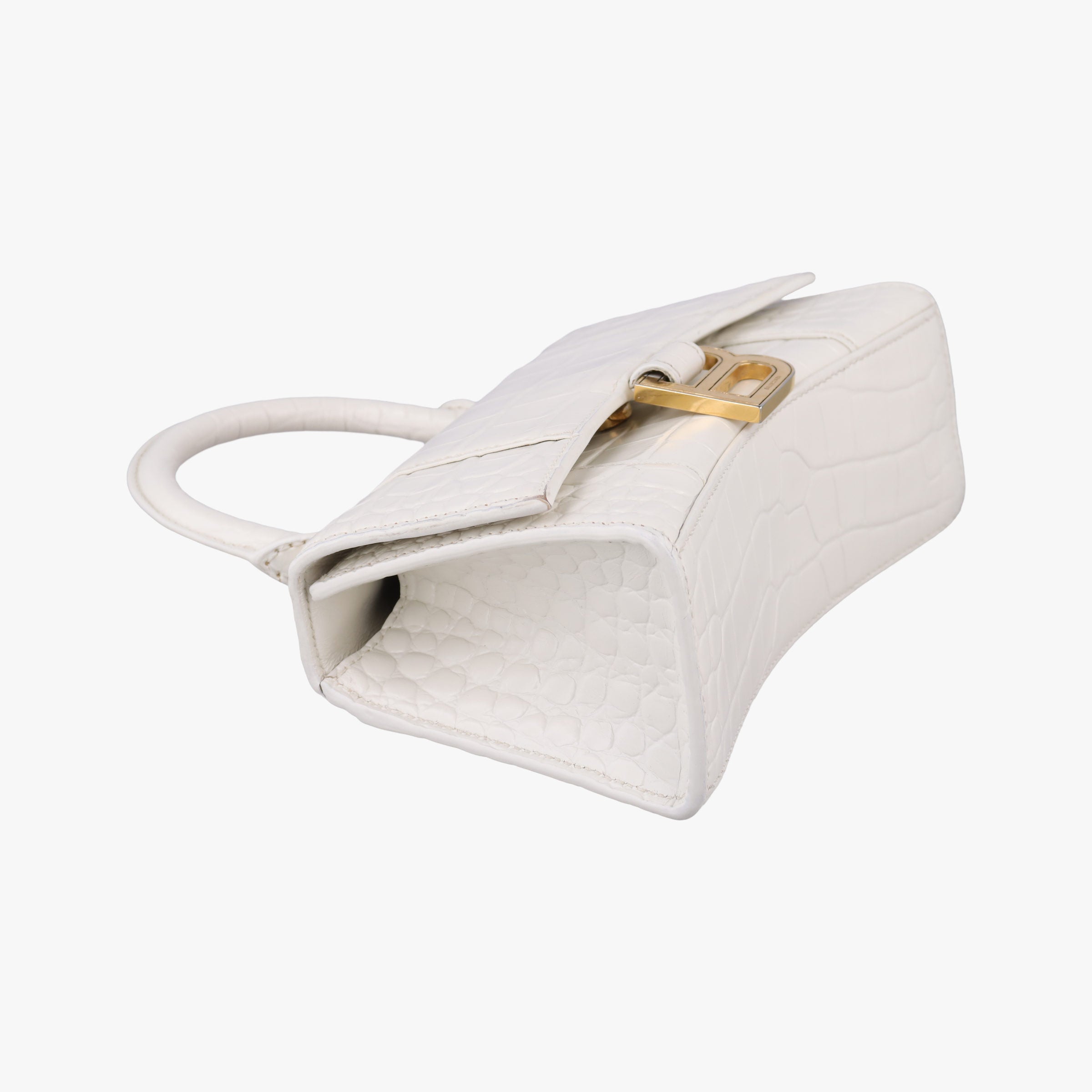 Hourglass mini White leather 592833.9016.R.493075アワーグラス ミニ ホワイト レザー 592833.9016.R.493075
