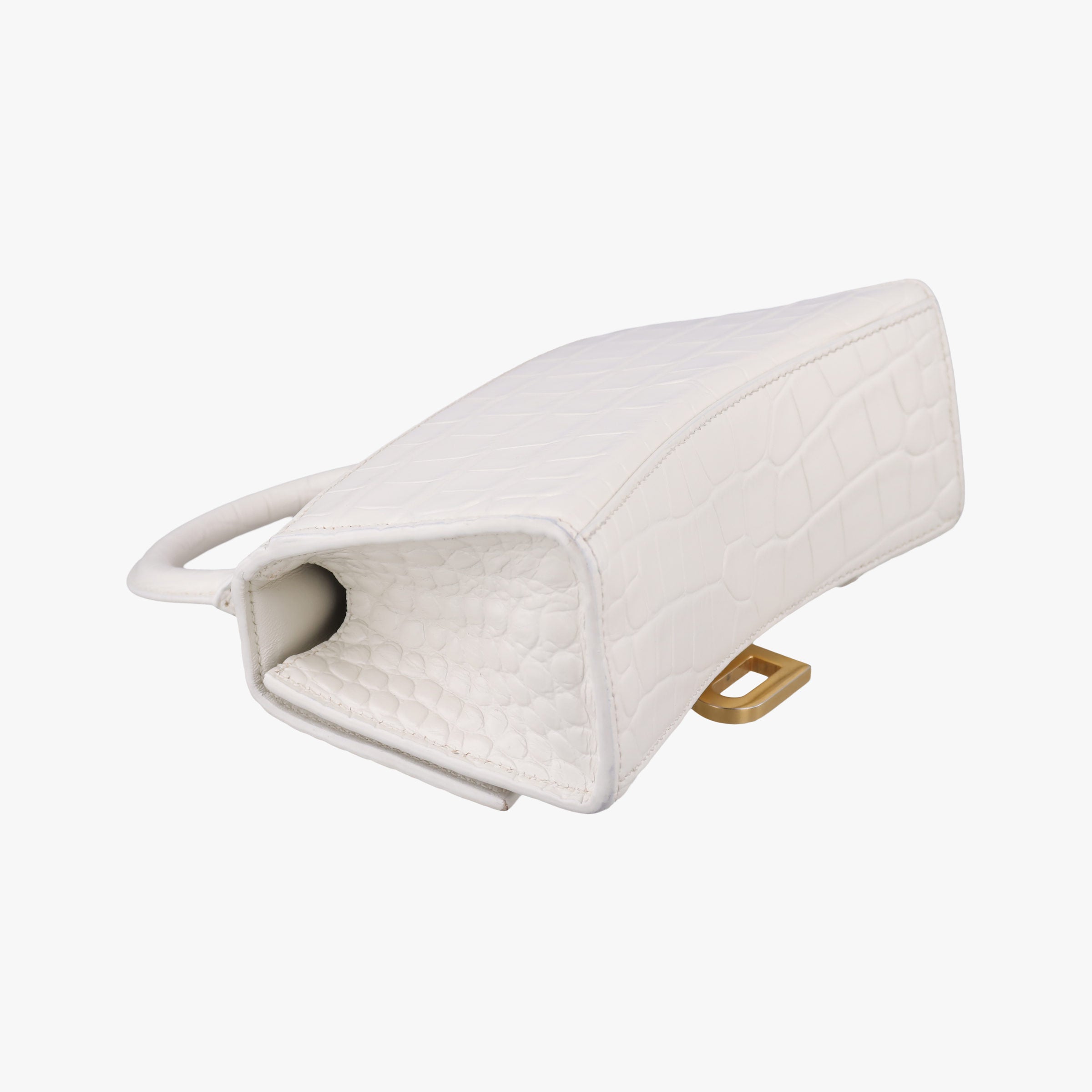Hourglass mini White leather 592833.9016.R.493075アワーグラス ミニ ホワイト レザー 592833.9016.R.493075