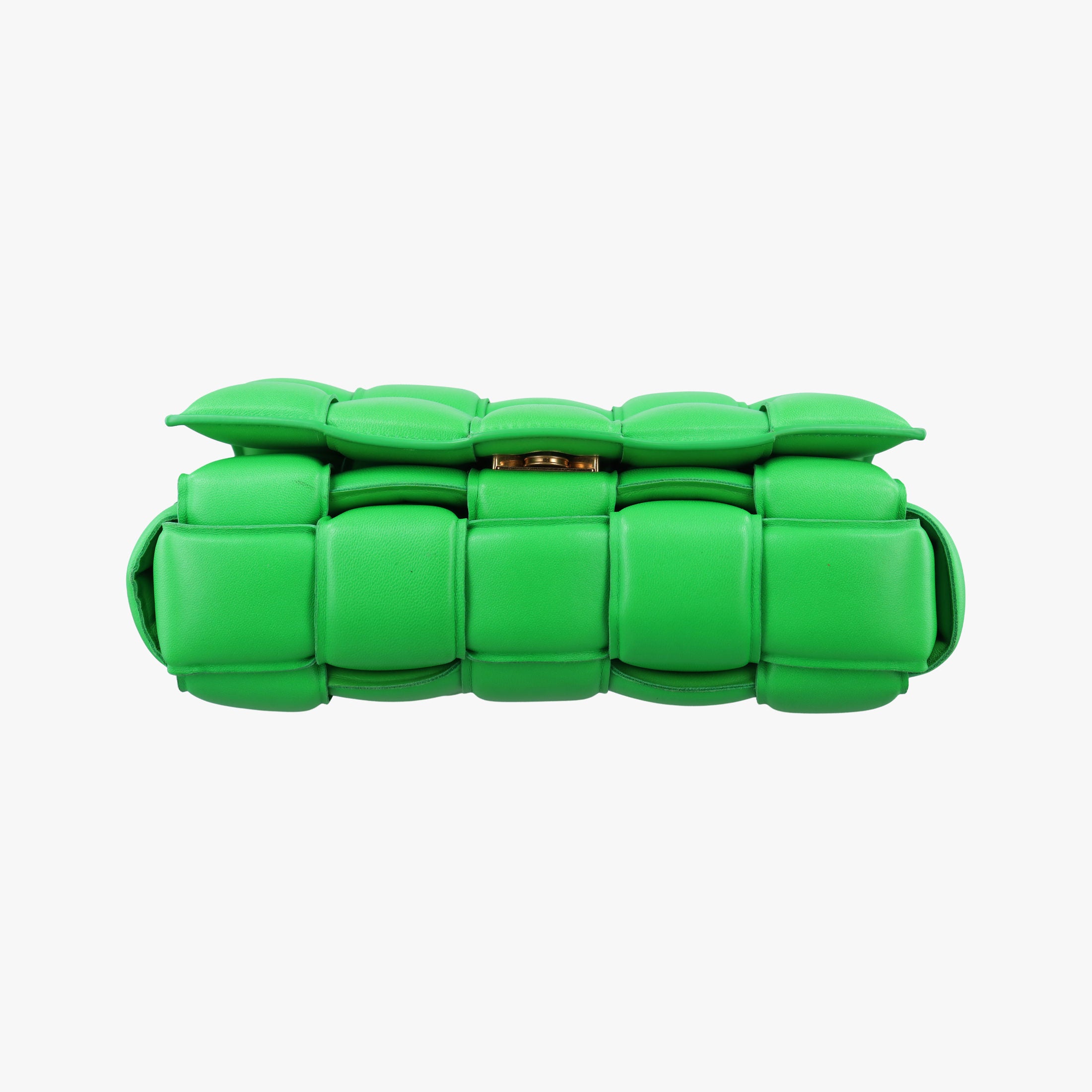 Padded Cassette Green lambskin B09349835Zパデッド カセット グリーン ラムスキン B09349835Z