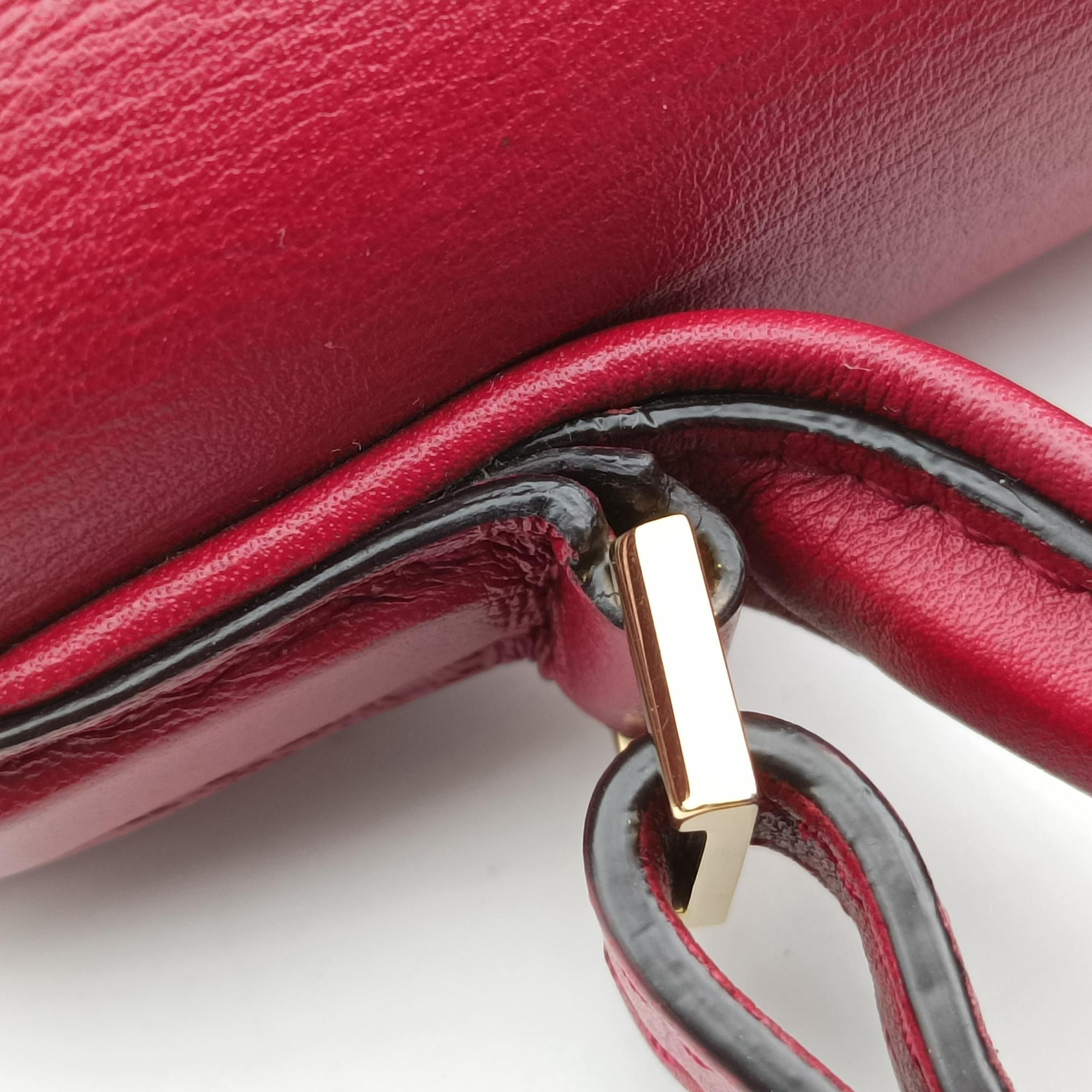 Tampete Burgundy Leather L07Kタンペート ワインレッド レザー L07K