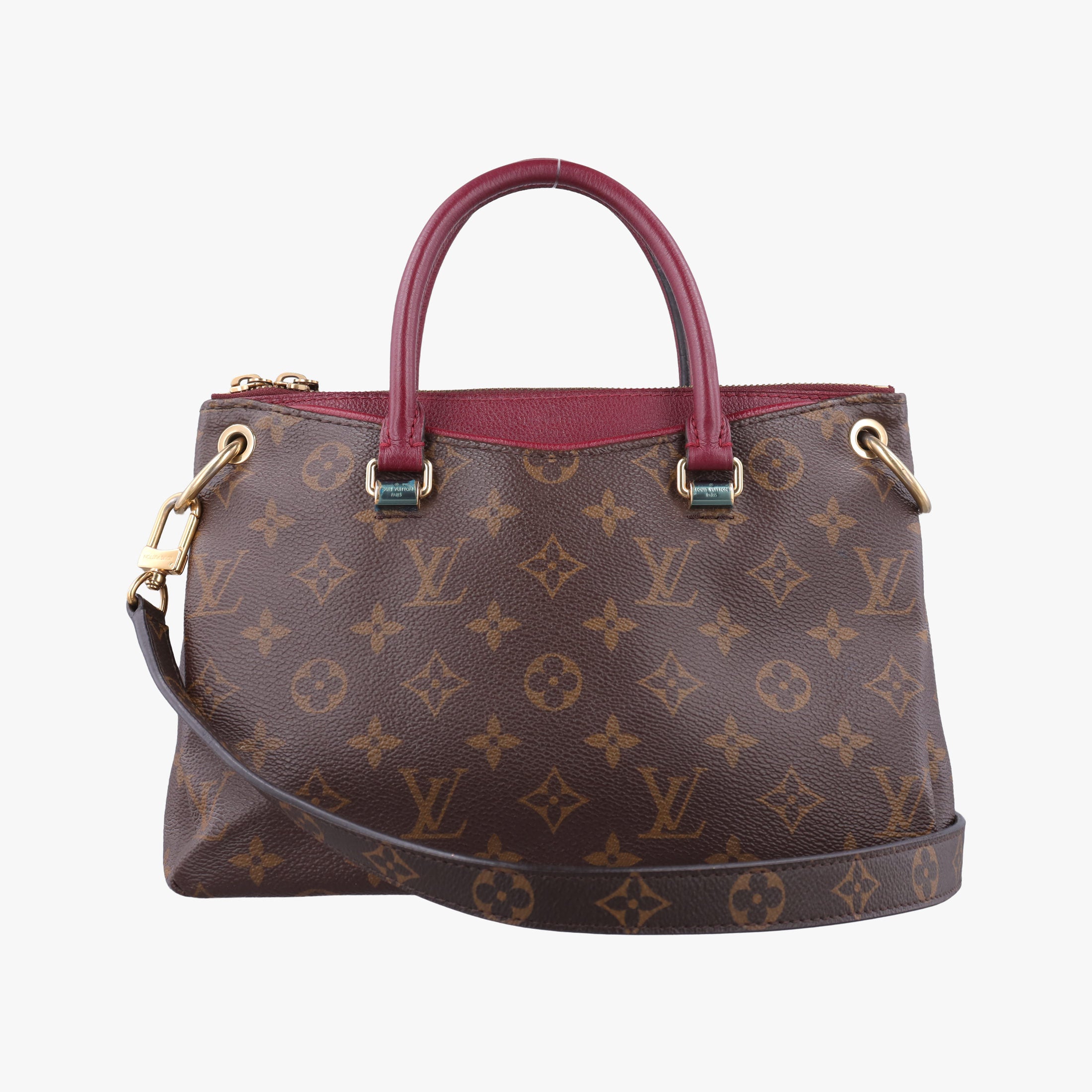 PALLAS brown×CERISE Monogram Canvas×calf leather M41175 SN2146パラス モノグラム/ブラウン×スリーズ モノグラムキャンバス×カーフレザー M41175 SN2146