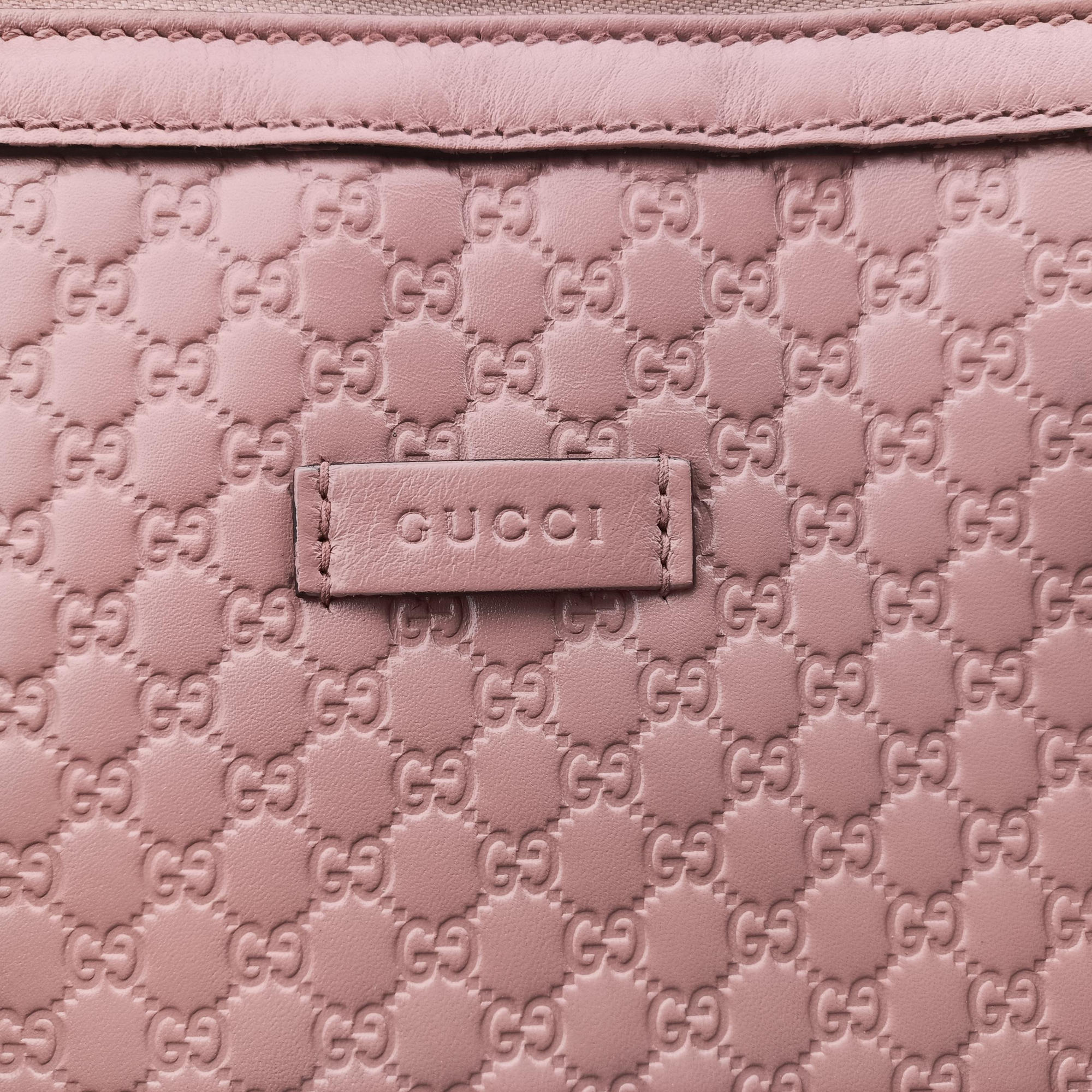 Microguccissima Pink Leather 449655 C021637027マイクログッチシマ ピンク レザー 449655 C021637027