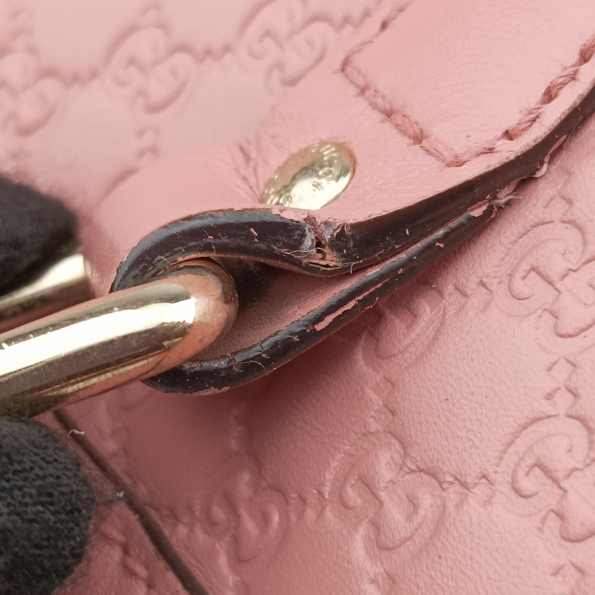 Microguccissima Pink Leather 449655 C021637027マイクログッチシマ ピンク レザー 449655 C021637027