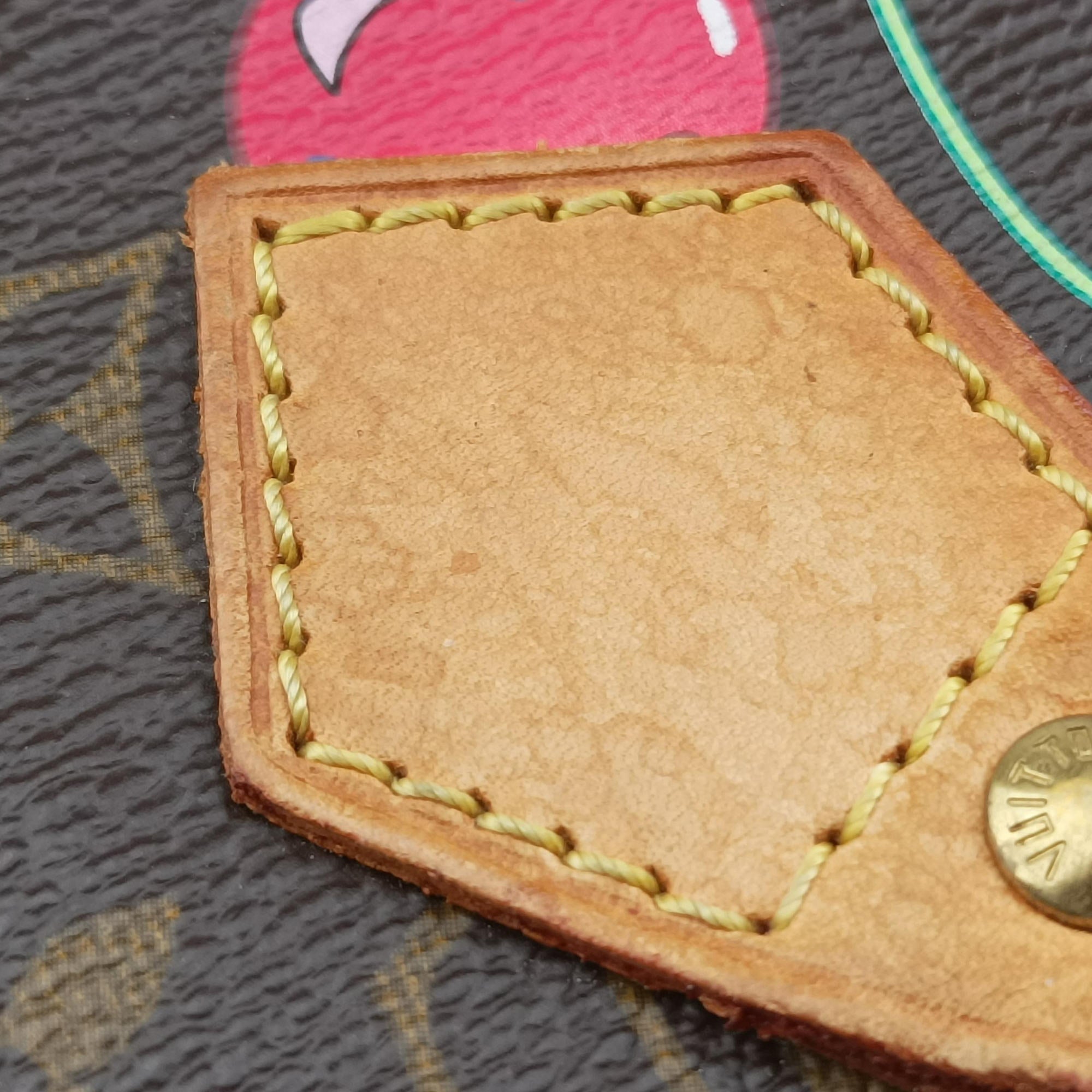 Cherry Sac Plat Brown×Cherry Print Monogram Canvas M95010 MI0015チェリー サックプラ ブラウン×チェリー柄 モノグラム キャンバス M95010 MI0015