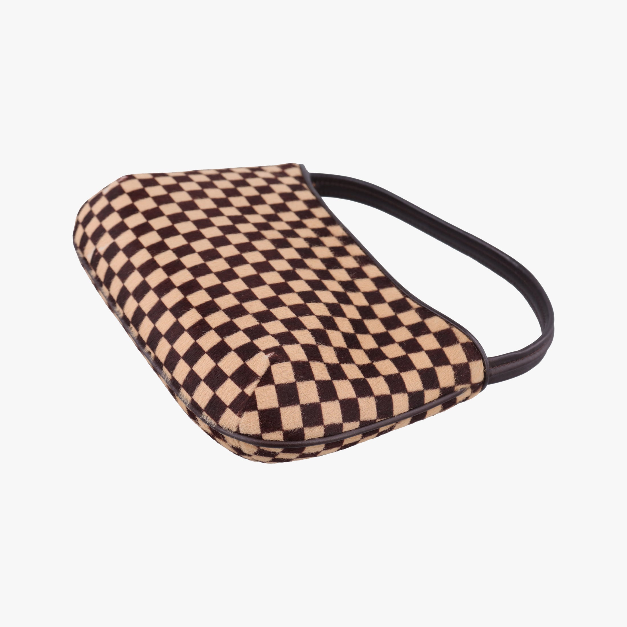 Damier Sauvage Brown×Beige Ponyhair M92132 CE0061ダミエソバージュ ブラウン×ベージュ ハラコ M92132 CE0061