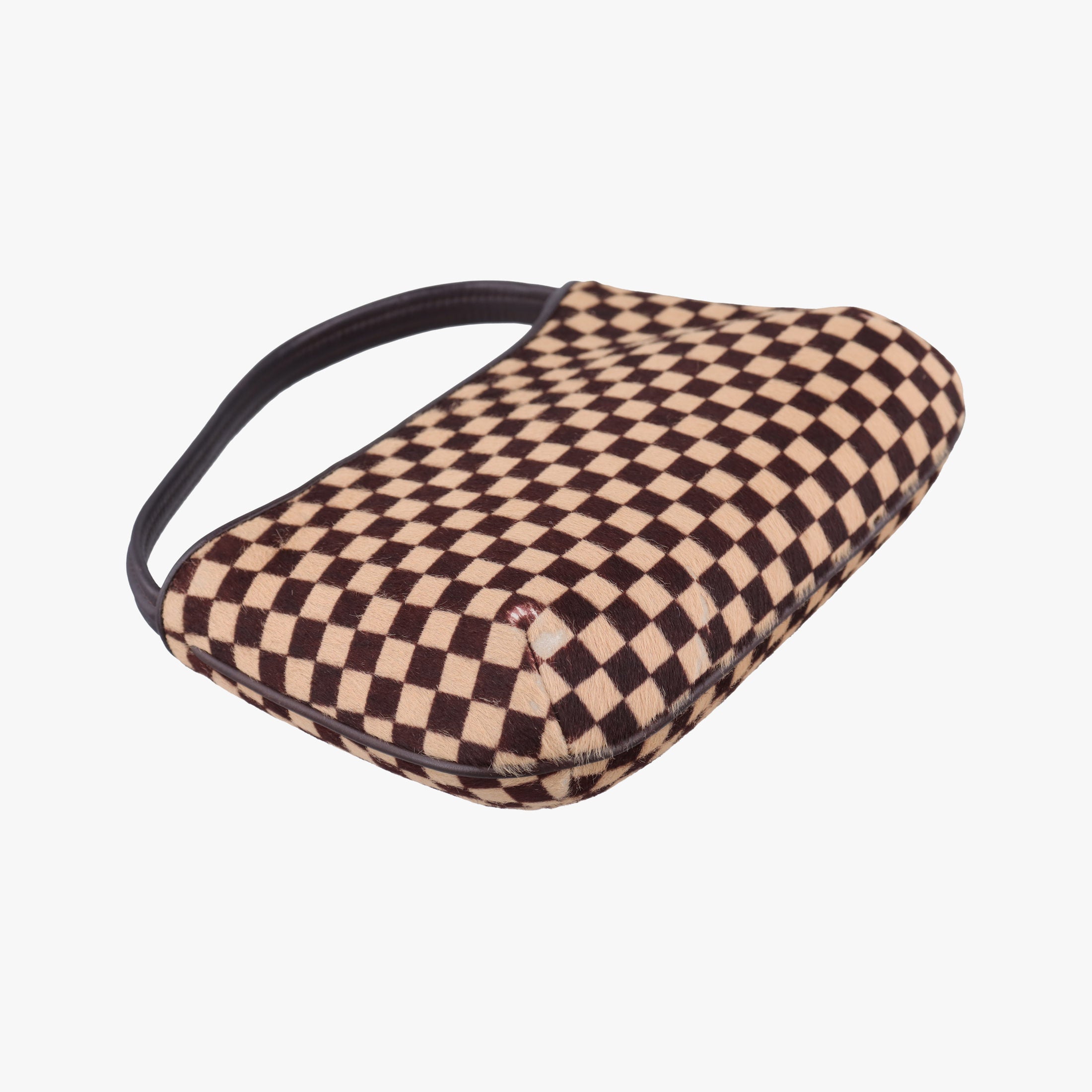 Damier Sauvage Brown×Beige Ponyhair M92132 CE0061ダミエソバージュ ブラウン×ベージュ ハラコ M92132 CE0061