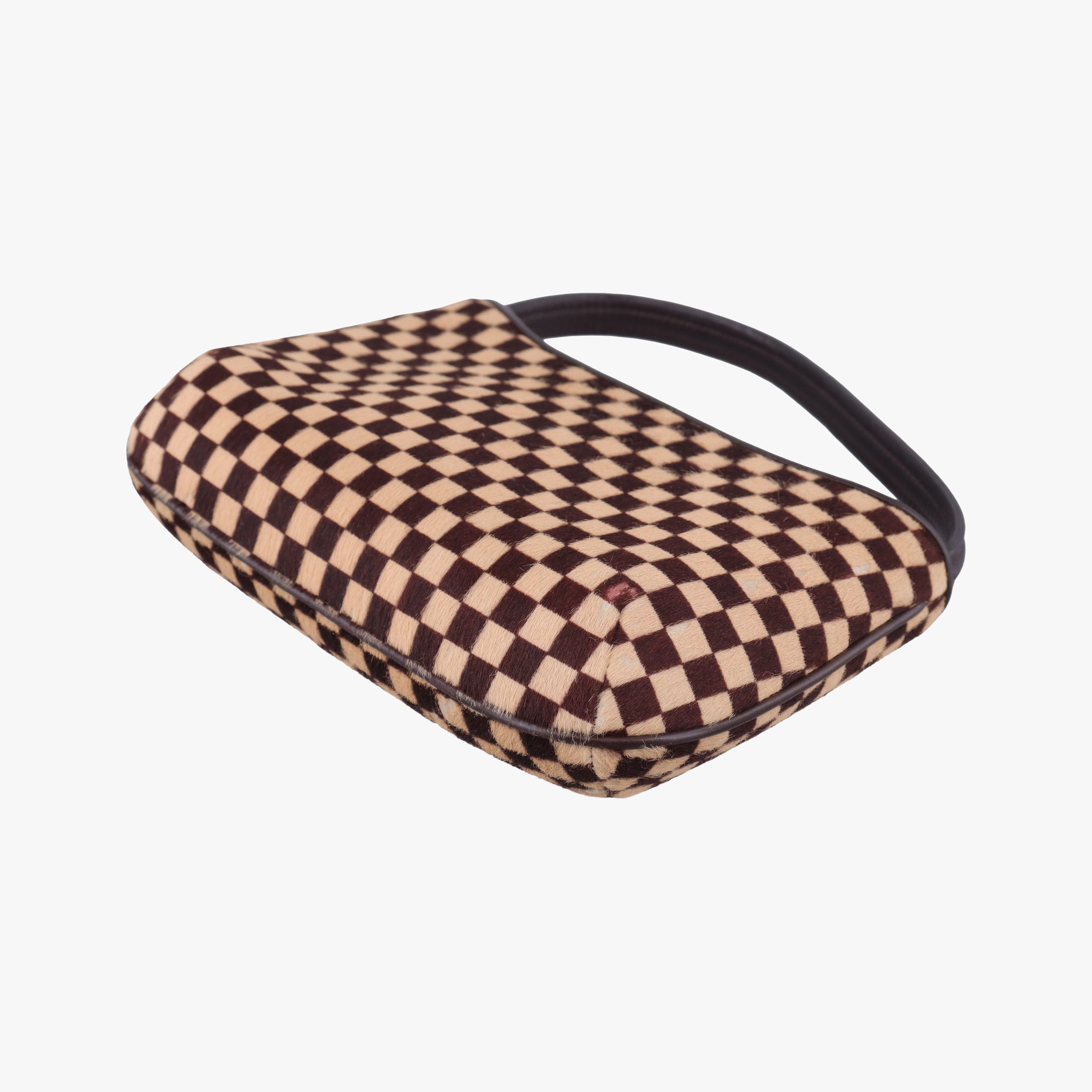 Damier Sauvage Brown×Beige Ponyhair M92132 CE0061ダミエソバージュ ブラウン×ベージュ ハラコ M92132 CE0061